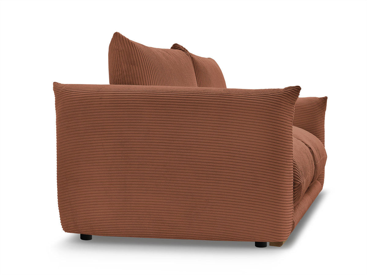 Bobochic Ernest Sofa 2-Sitzer Cordsamt Orange