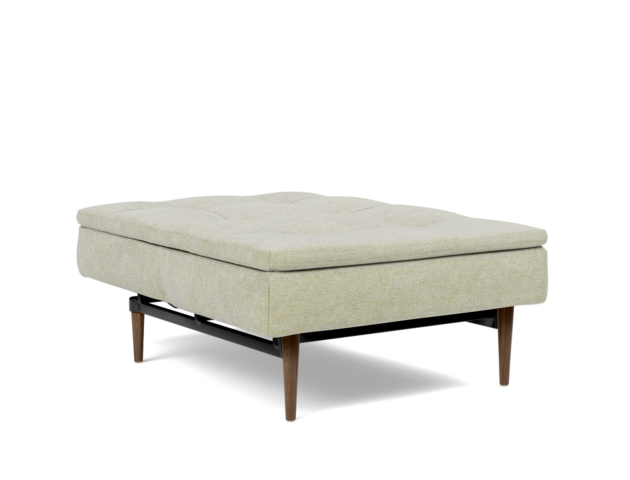 Sessel Dublexo Flachgewebe Avella 280-Sand Beine Styletto Eiche dunkel