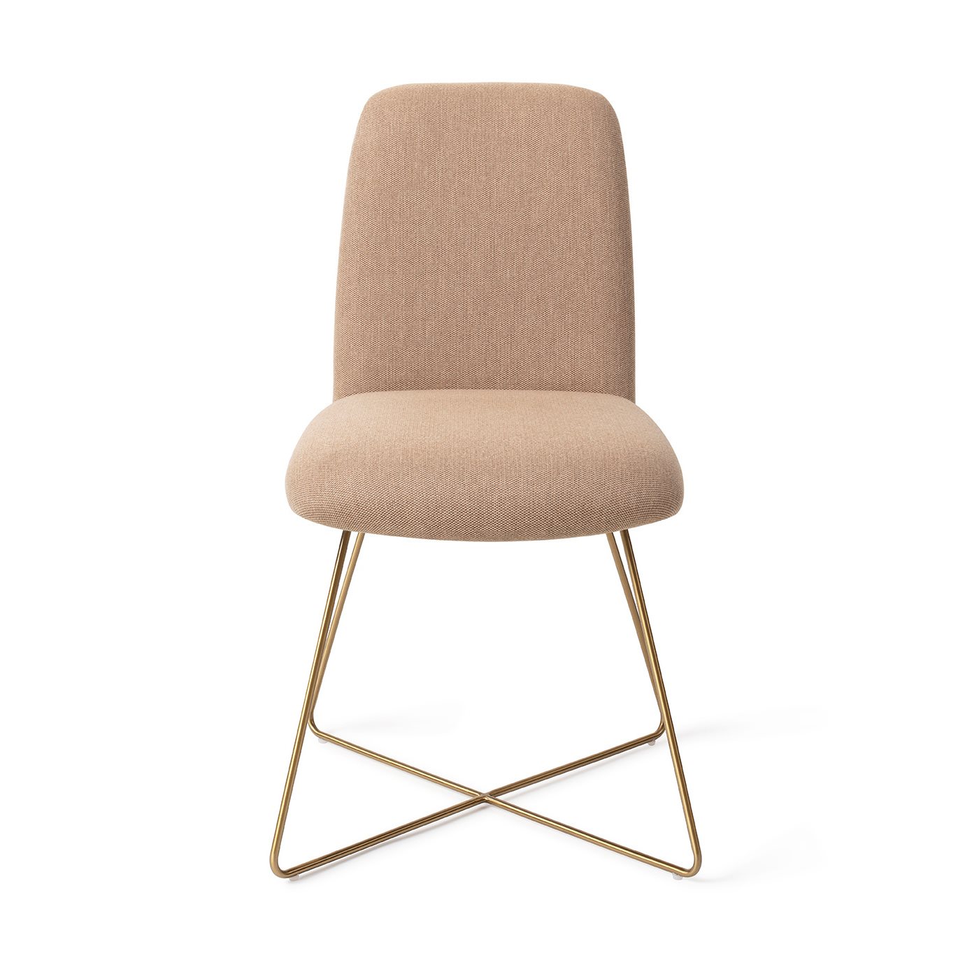 Jesper Home Esszimmerstuhl Taiwa Whisper-Wheat Cross Gold moebelfaktor