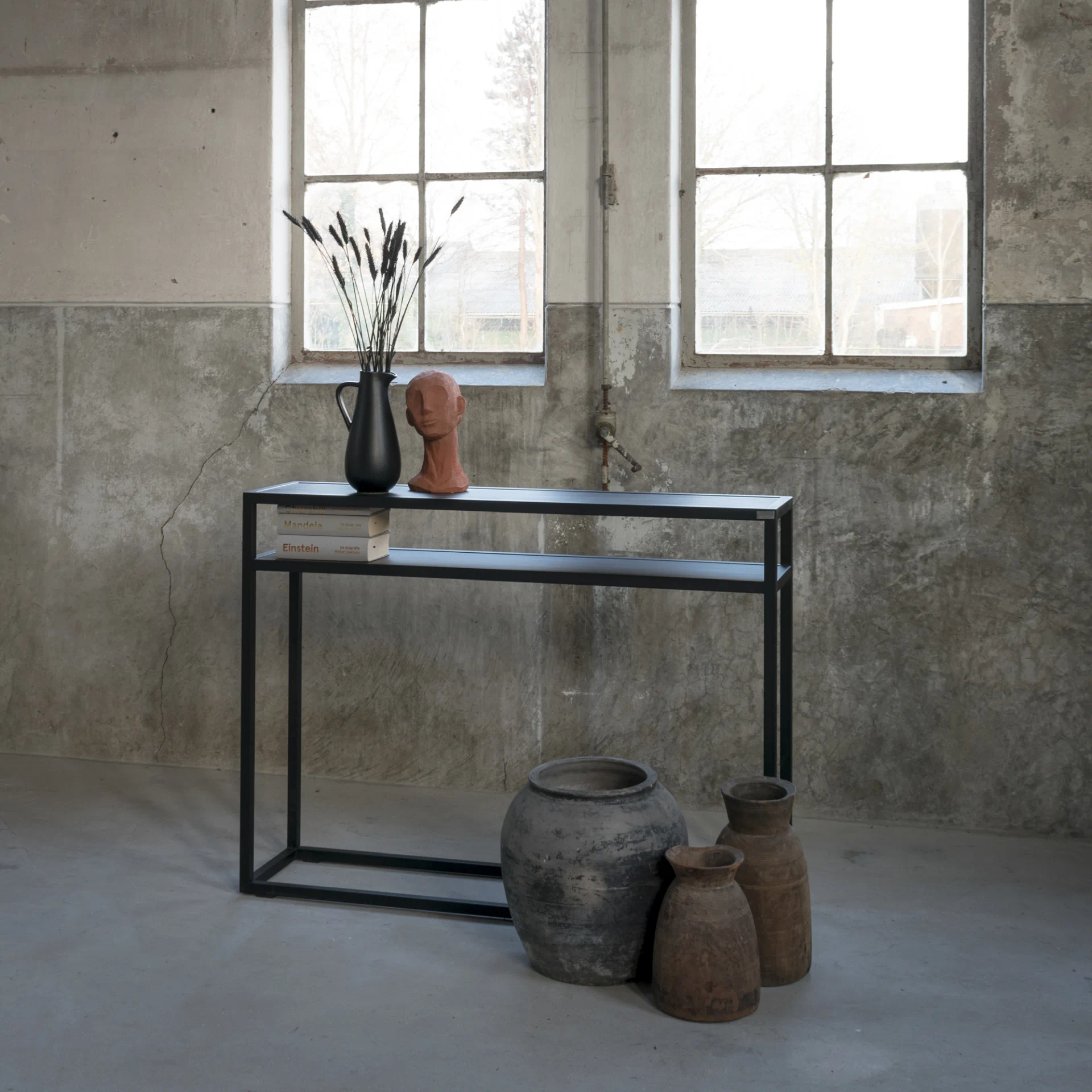 Spinder Design DANIËL Side Table 120 - Schwarz