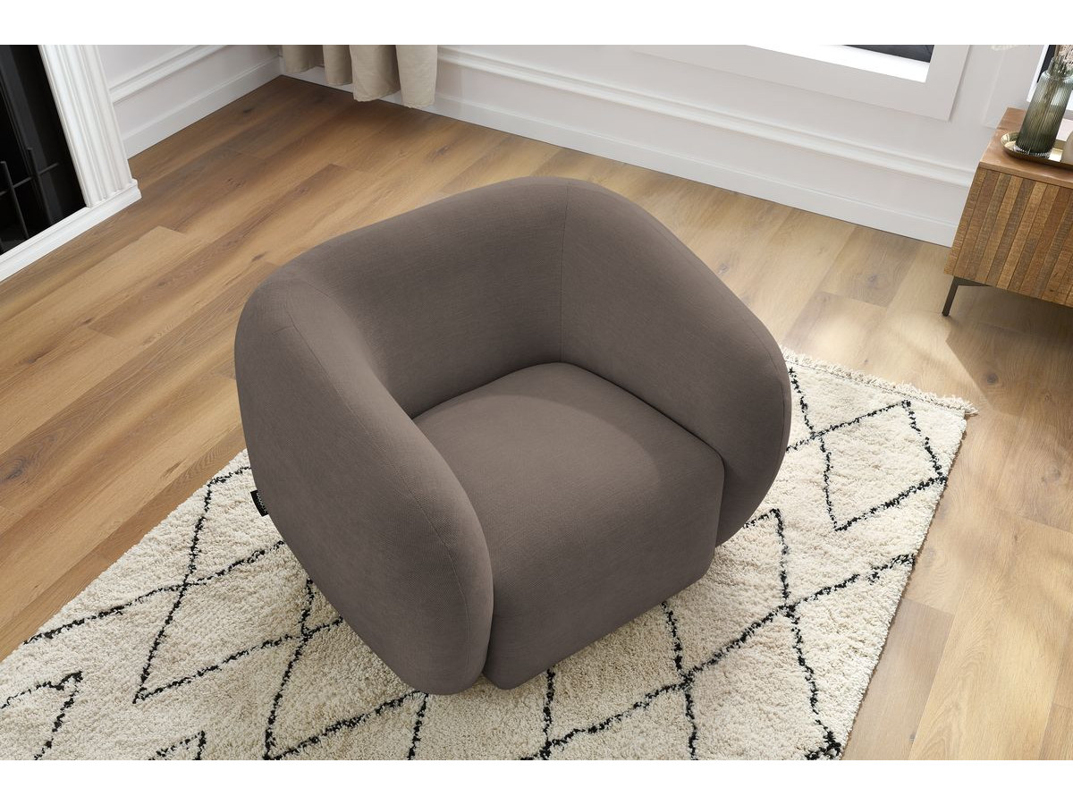 Bobochic Celine Sessel Stoff Taupe