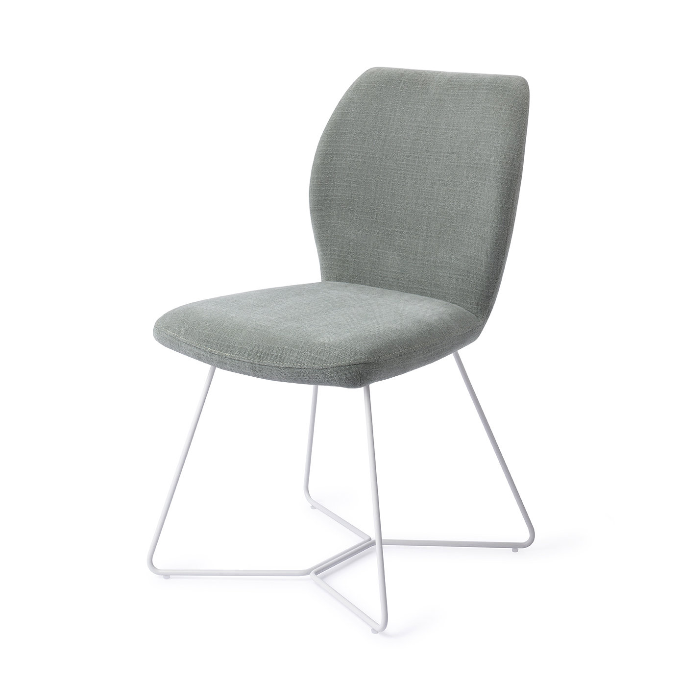 Jesper Home Esszimmerstuhl Ikata Breezy Blue Beehive Weiß