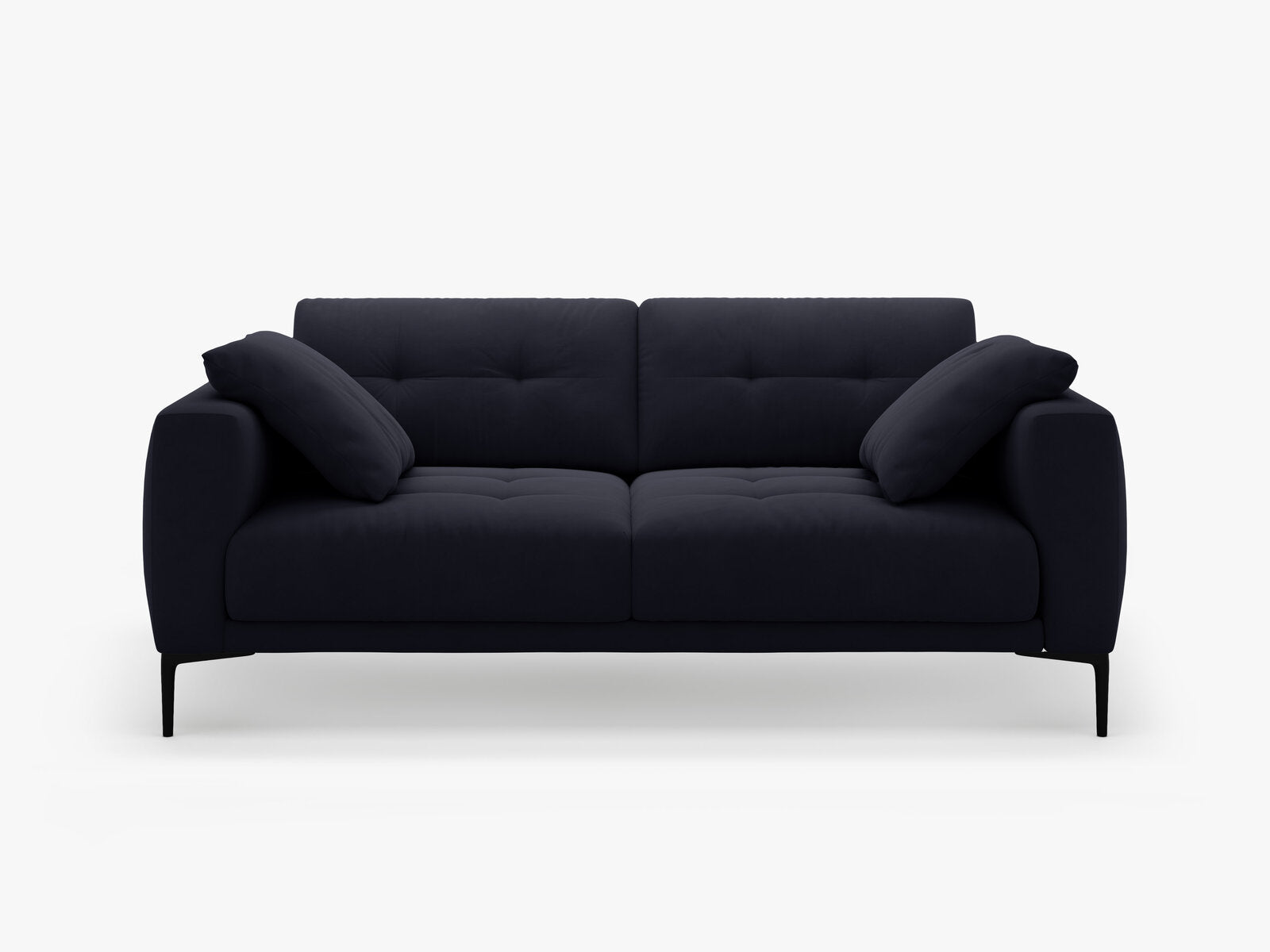 Micadoni Sofa Bemy 3-Sitzer Samt Königsblau
