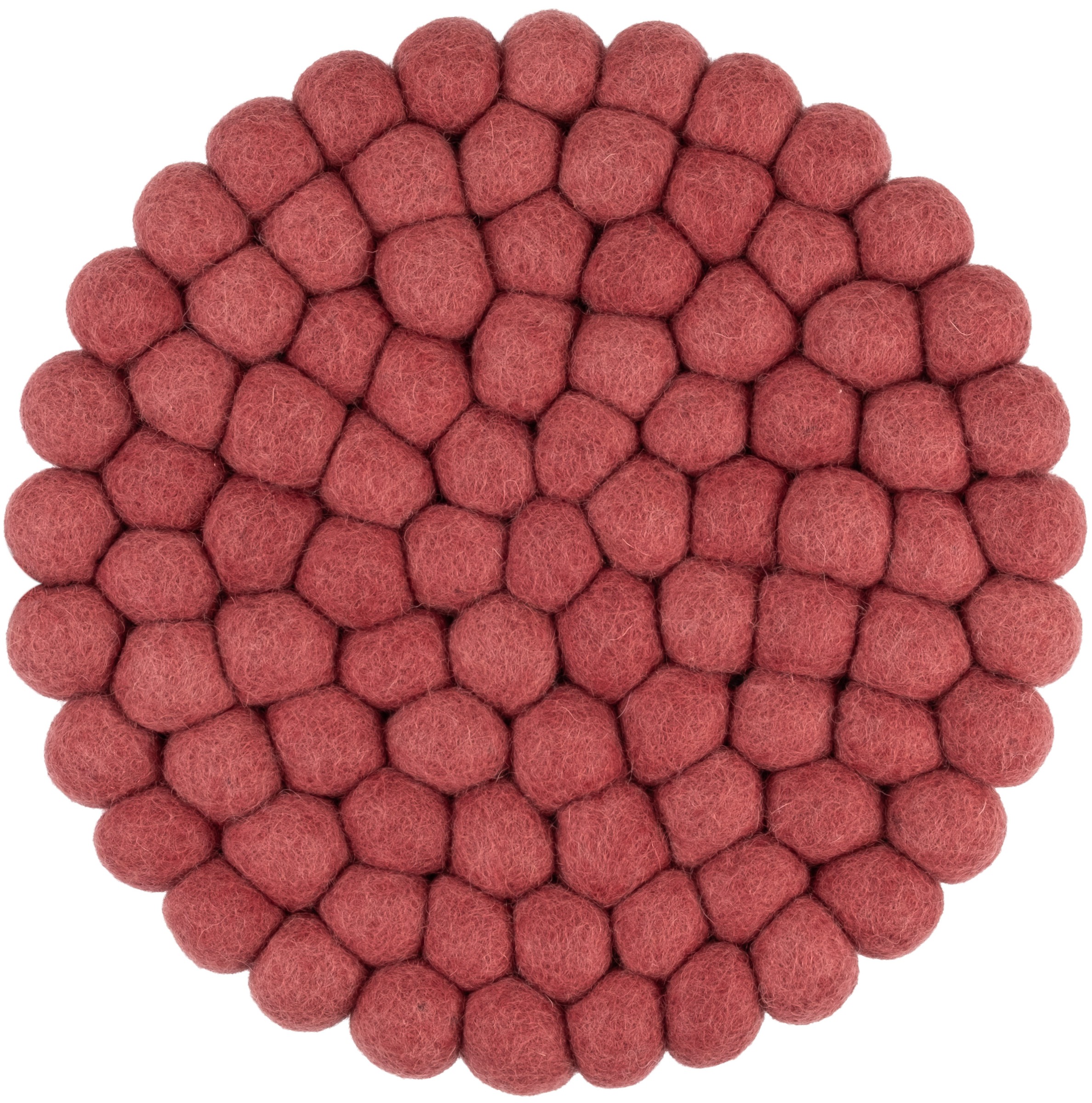 myfelt Kaja Topfuntersetzer Weinrot Ø 20 cm