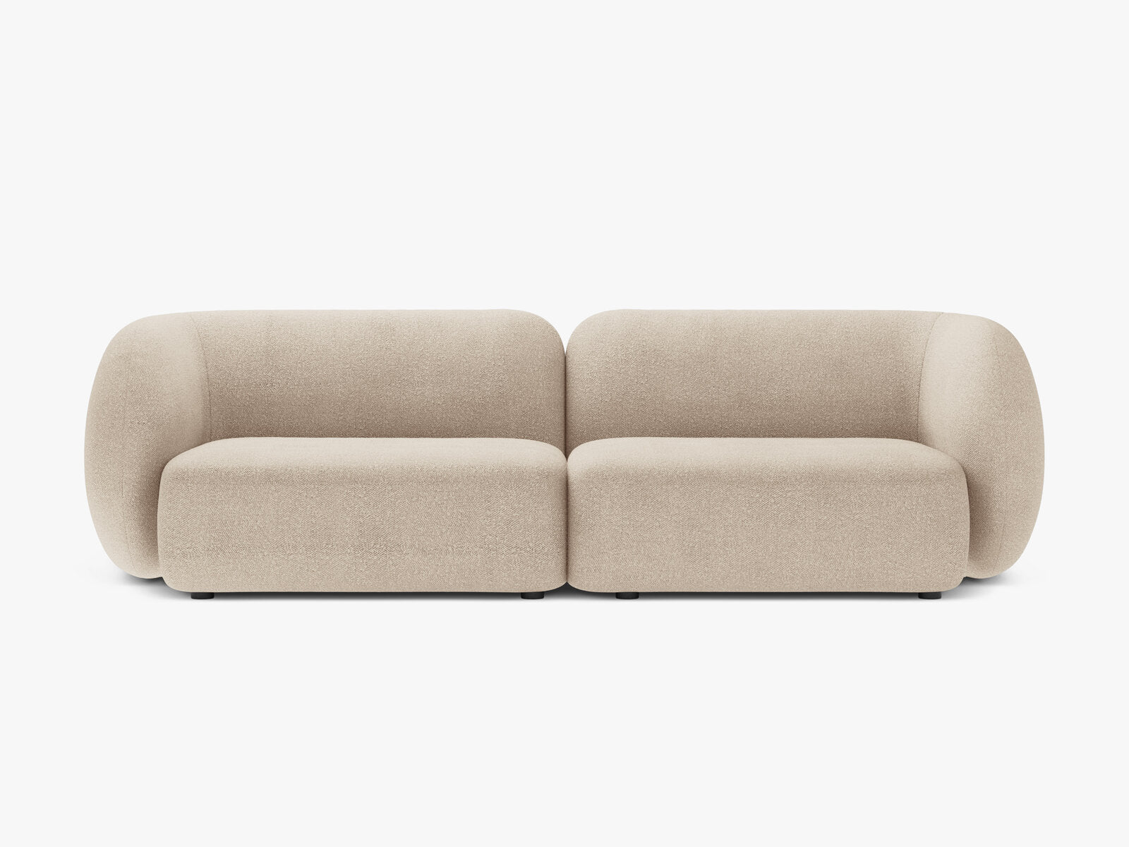 Micadoni Sofa Kate 4-Sitzer Boucle Beige