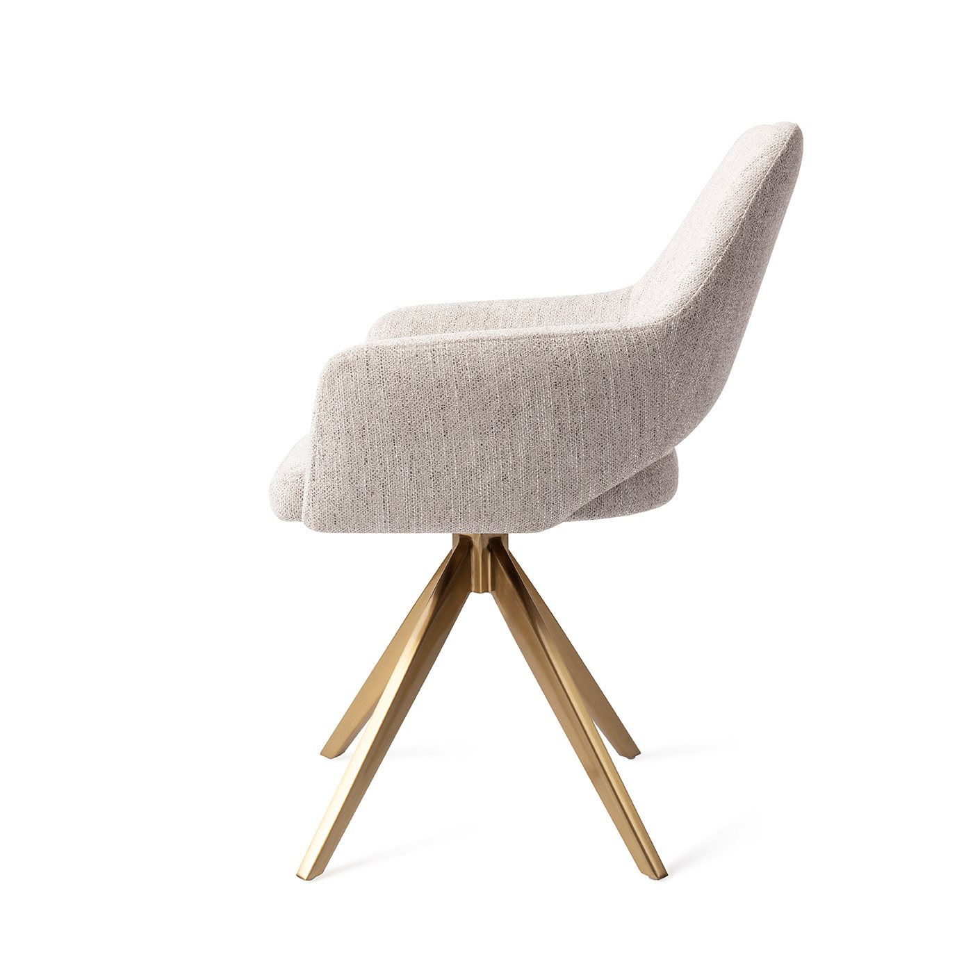 Jesper Home Esszimmerstuhl Yanai Pigeon Turn Gold