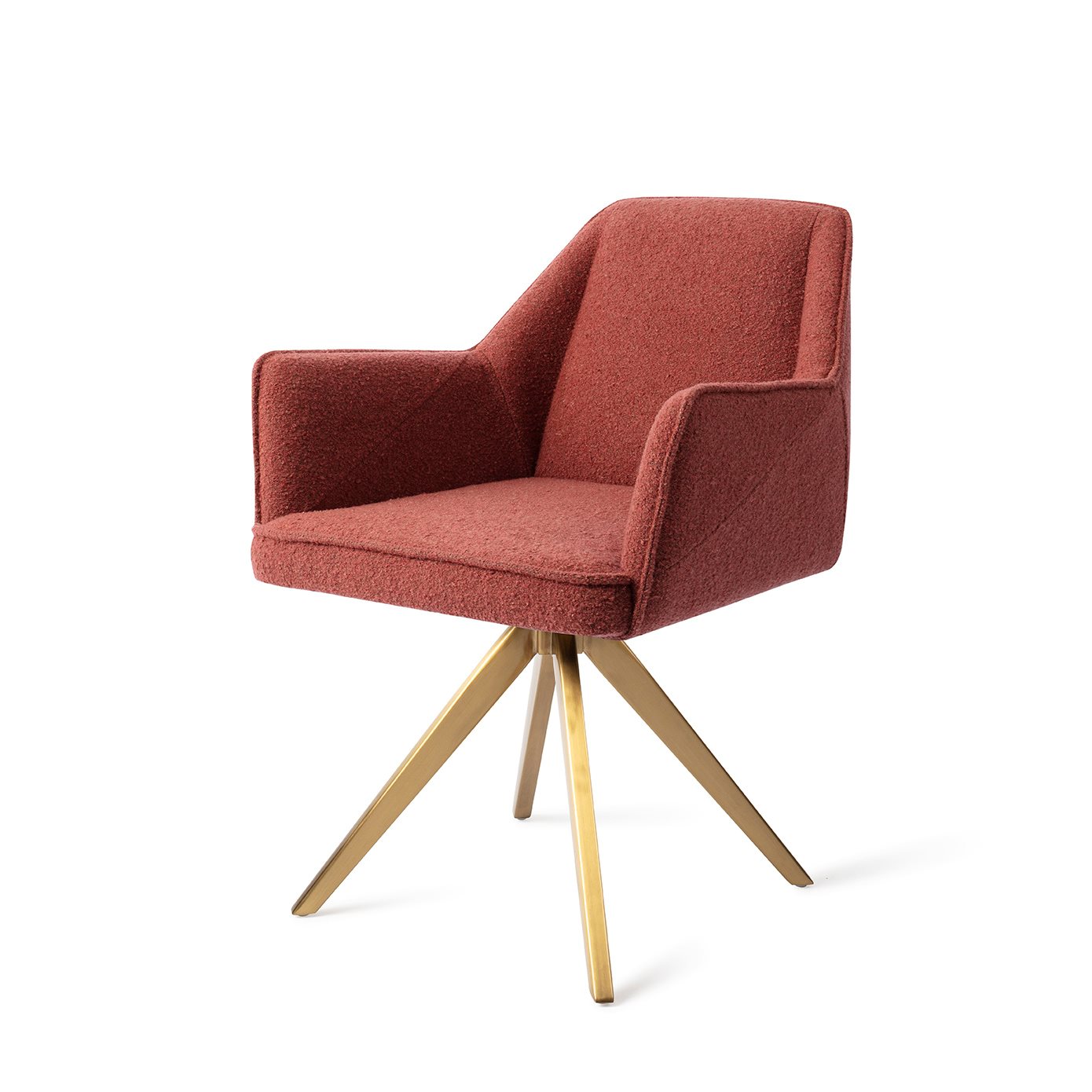 Jesper Home Esszimmerstuhl Tome Shabby-Saffron Turn Gold