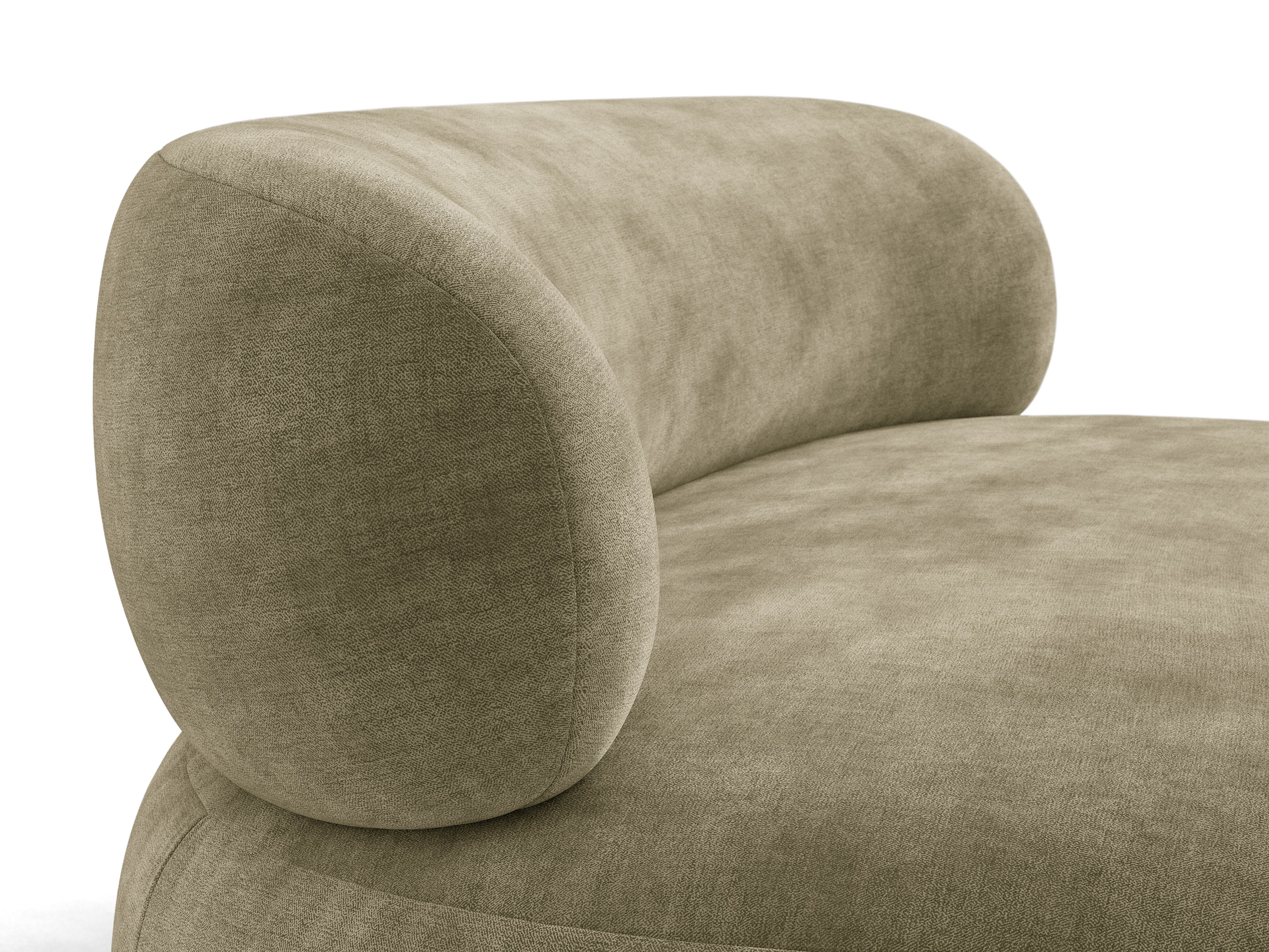 Micadoni Aura Sofa 3-Sitzer Chenille Golden Hellolive