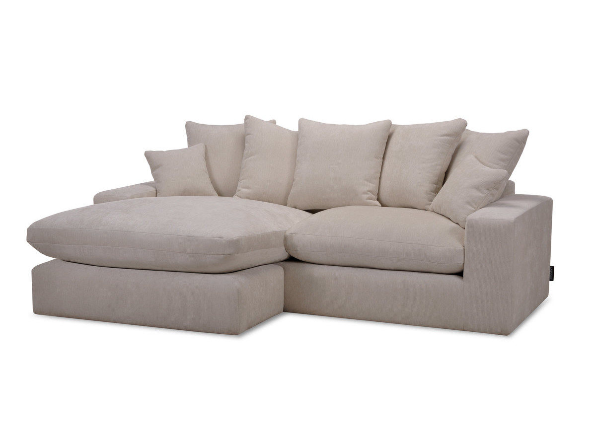 Bobochic Nevada Ecksofa Stoff Beige