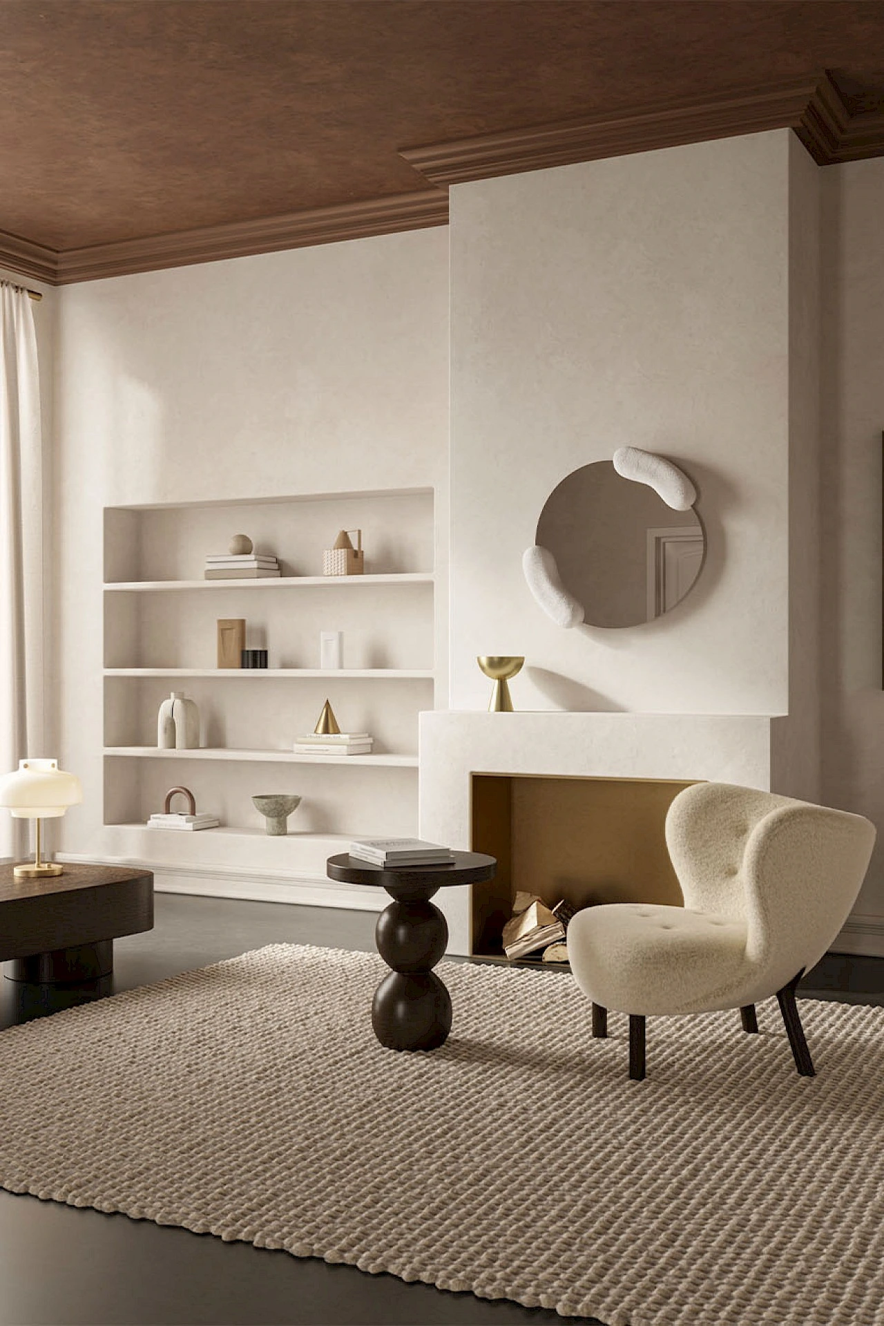 deKnudt Calco White Round – Raumansicht 4