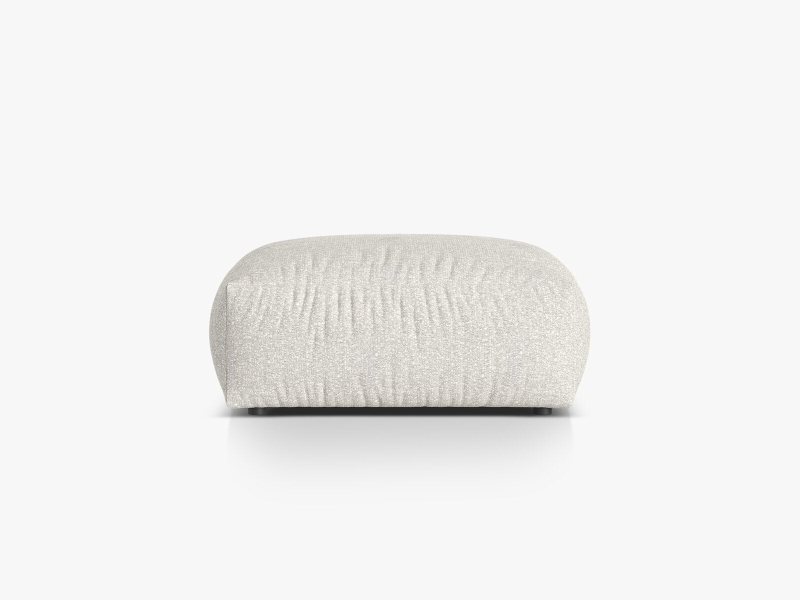 Micadoni Hocker Martina Groß 1-Sitzer Boucle Monet Grau Beige Melange