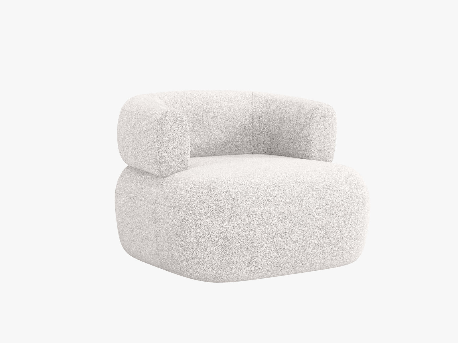 Micadoni Sessel Jenny Boucle Now or Never Elfenbein