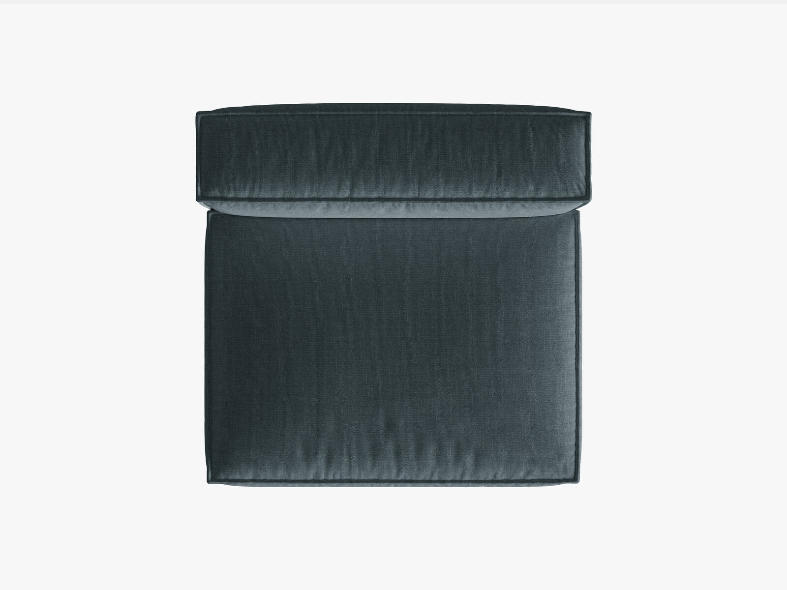Micadoni Modul Nuria 2-Sitzer Strukturierter Stoff Liberty Dunkel Petrol