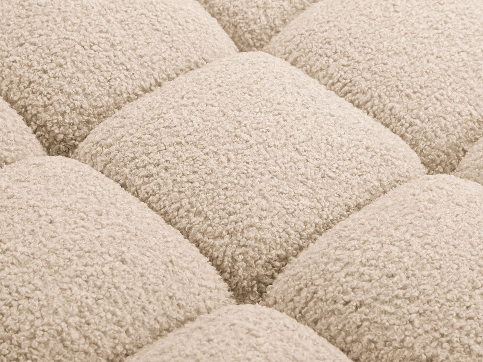 Micadoni Modulares Sofa Bellis 4-Sitzer Rechts Boucle Rolf Sand