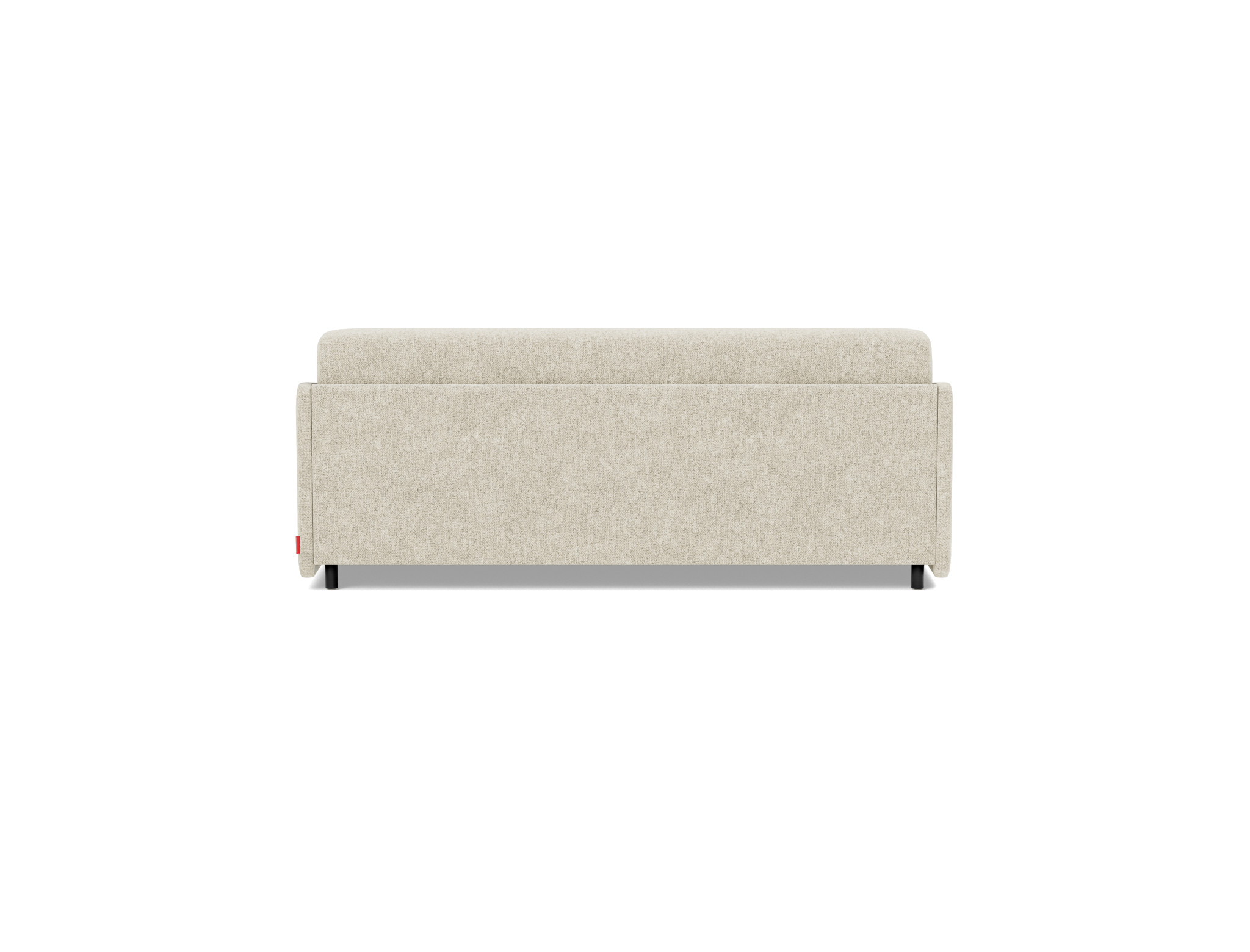 Schlafsofa Eivor mit Taschenfederkernmatratze 160 Strukturierter Stoff Taura 357-Off-White