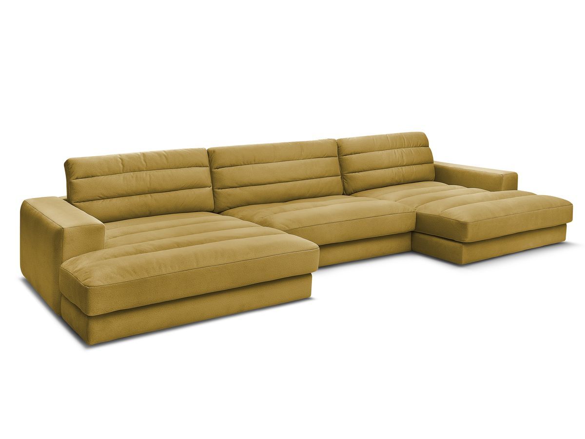 Bobochic Sierra Wohnlandschaft Samt Gelb