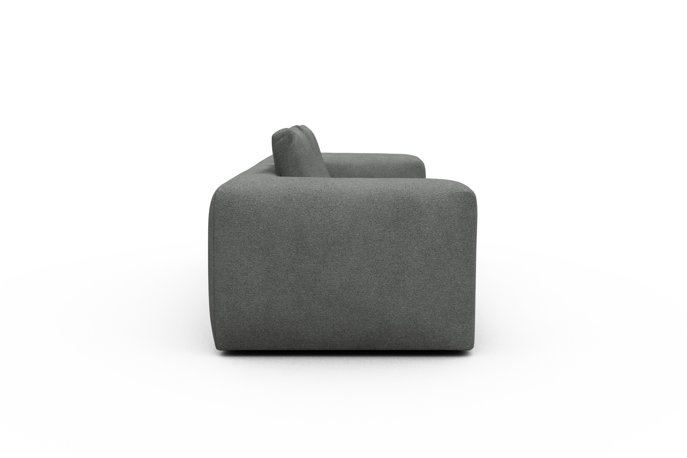 Sofa Fred 3-Sitzer Boucle-Ash-Grey