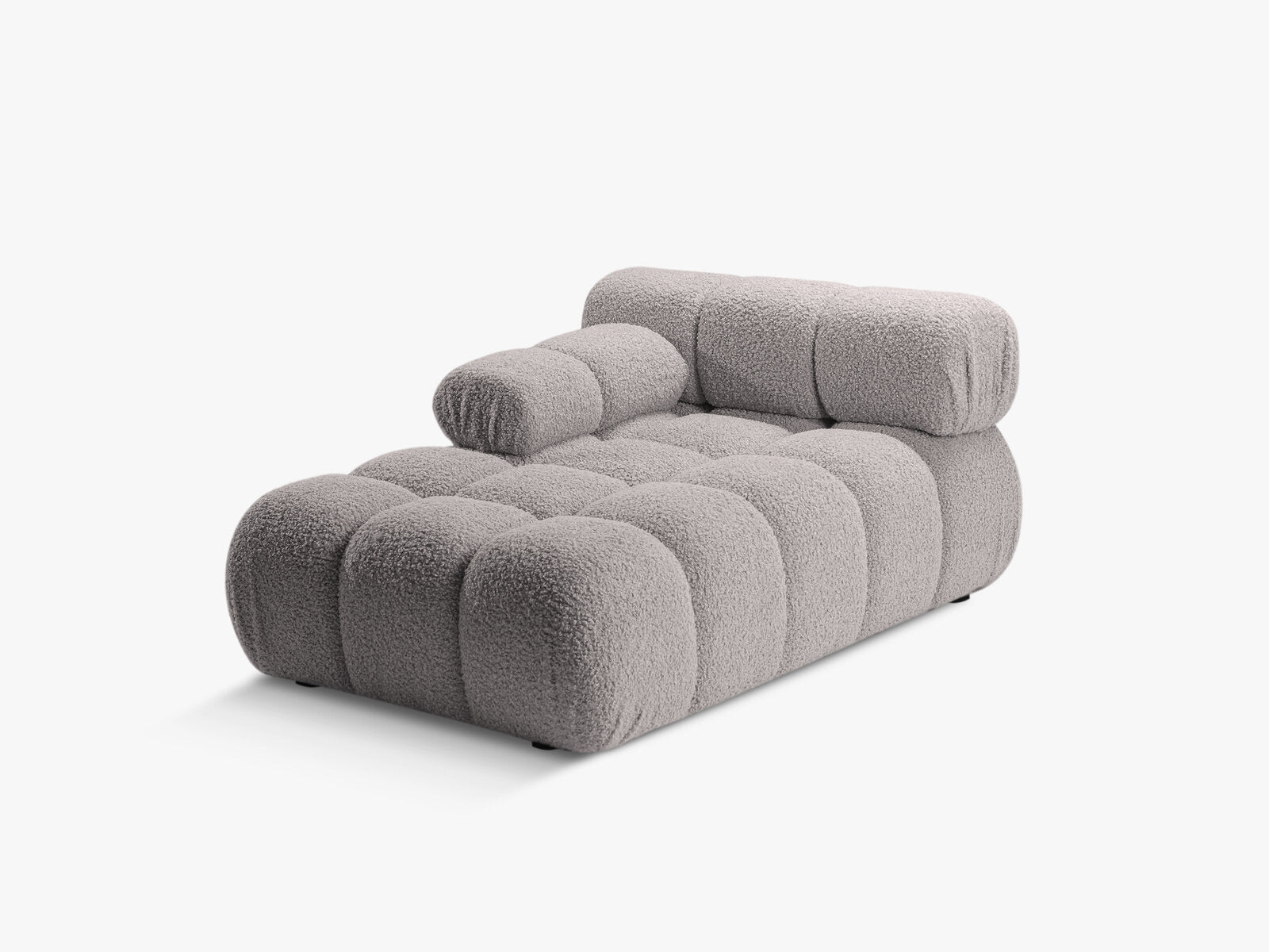 Micadoni Recamiere Bellis Links Boucle Rolf Hellgrau