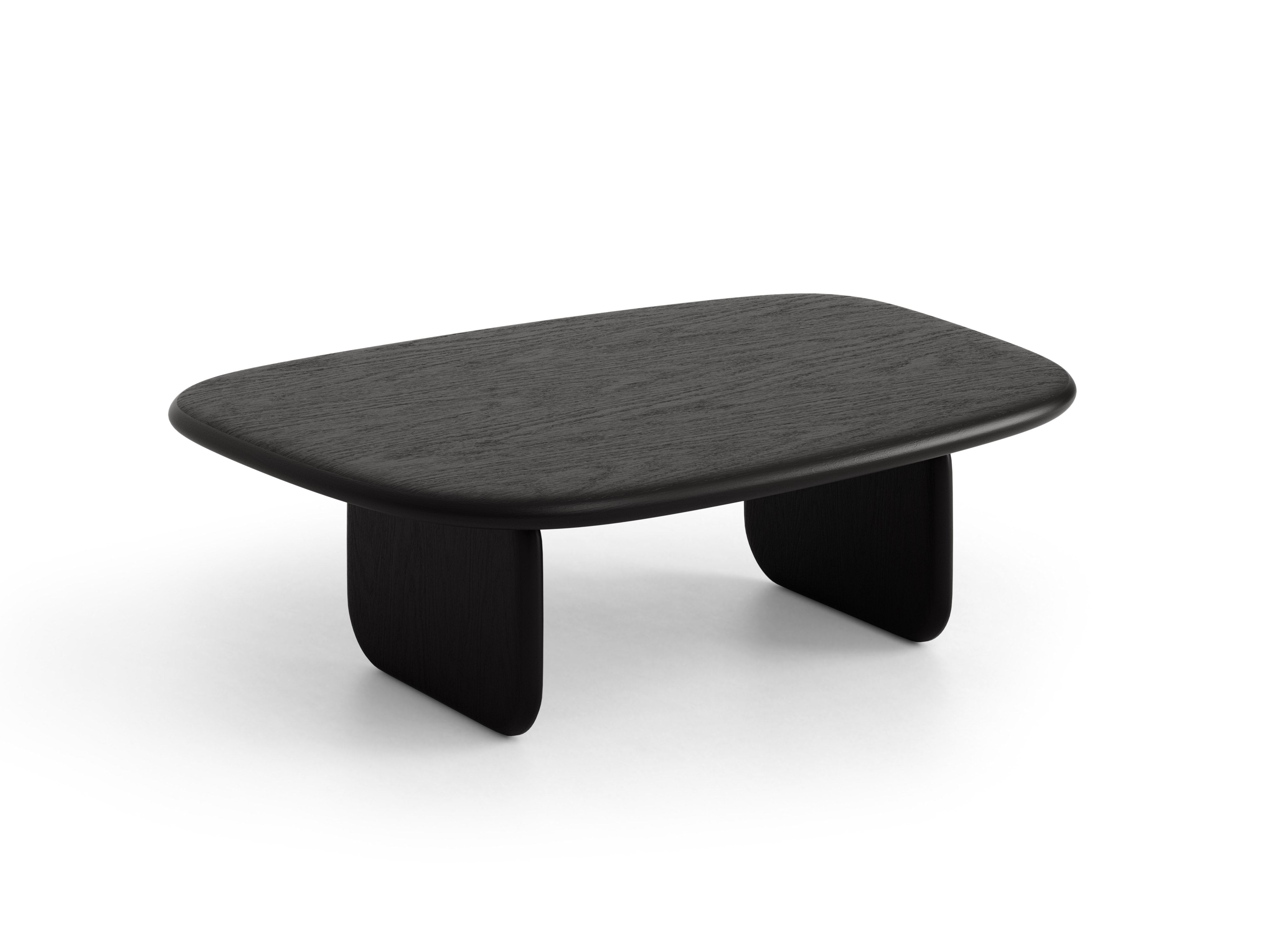 Micadoni Lana Kaffeetisch 110 cm Schwarze Eiche