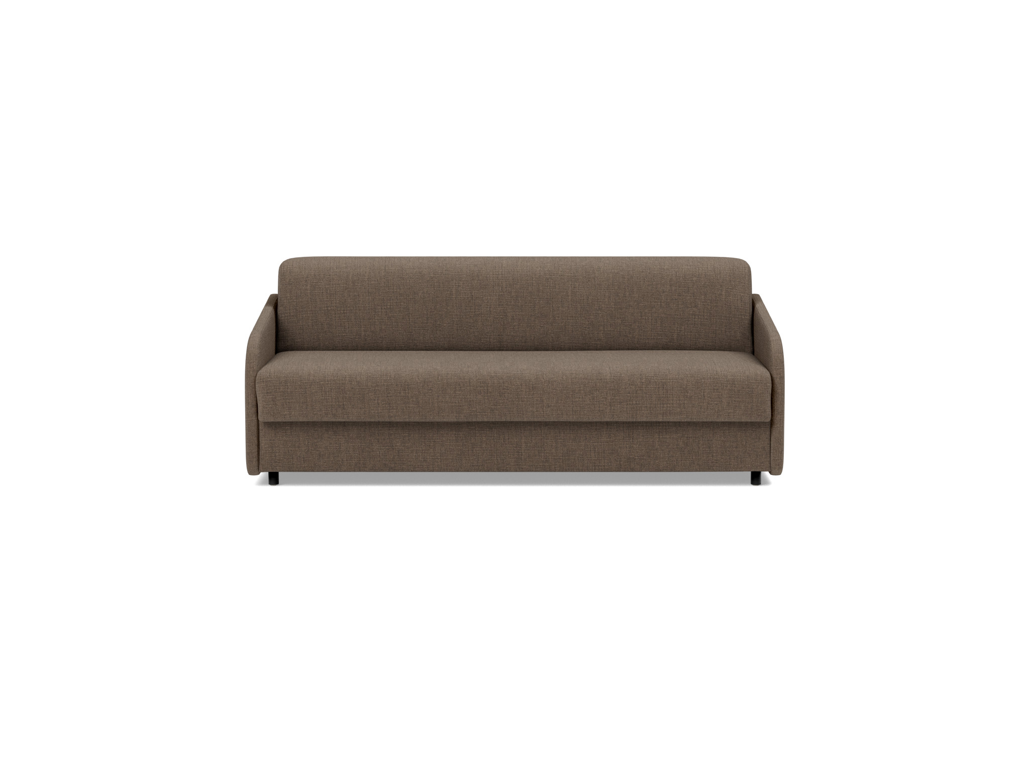 Schlafsofa Eivor mit Taschenfederkernmatratze 160 Chenille Esina 411-Cedar-Brown