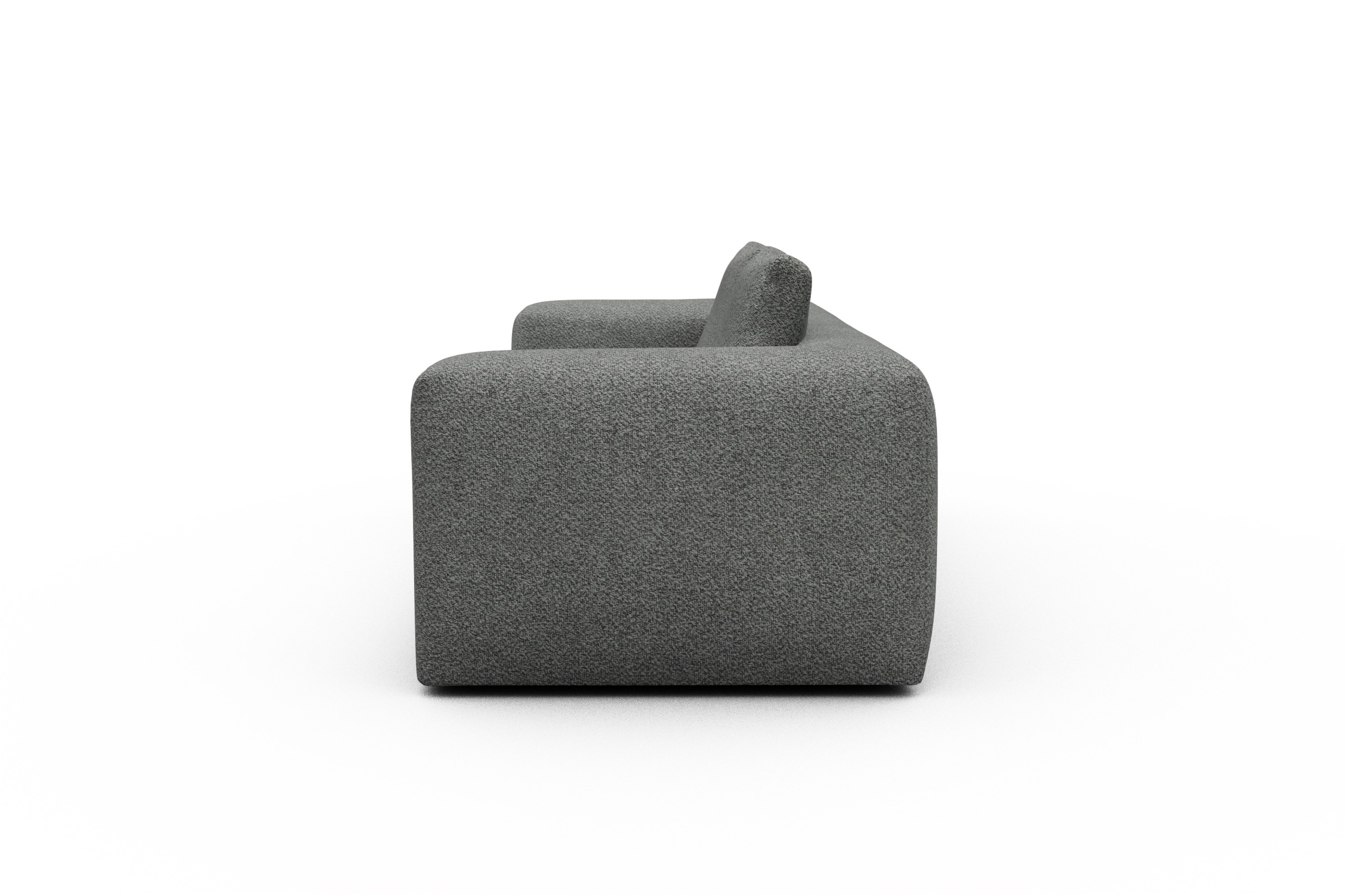 Sofa Fred 3-Sitzer Vanora-Warm-Grey