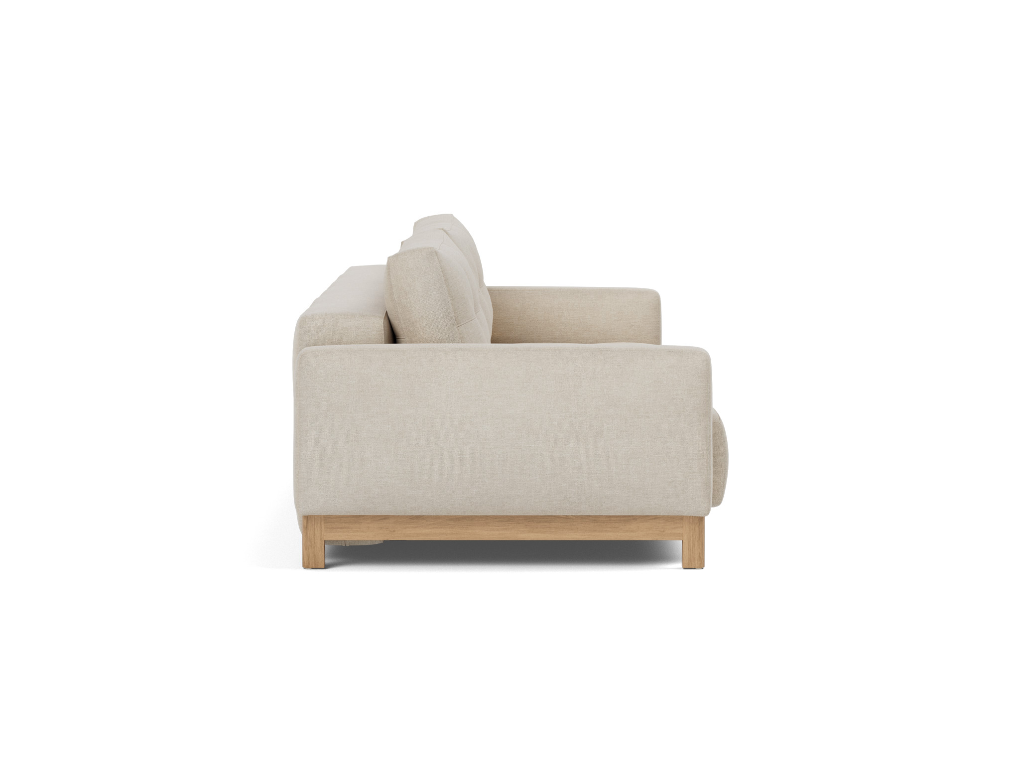 Schlafsofa Pyxis D.E.L. Flachgewebe Phobos 586-Latte