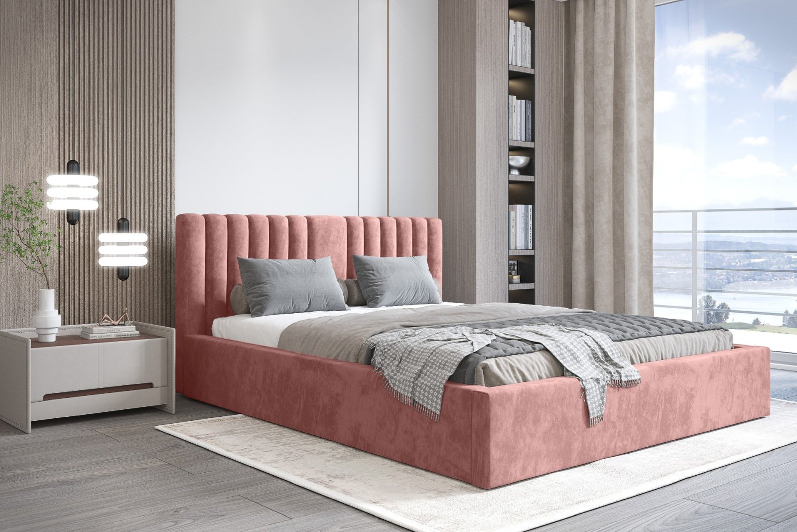 Polsterbett VELO-VI Perfect-Harmony 180 mit Holzrahmen Perfect-Harmony 63 moebelfaktor