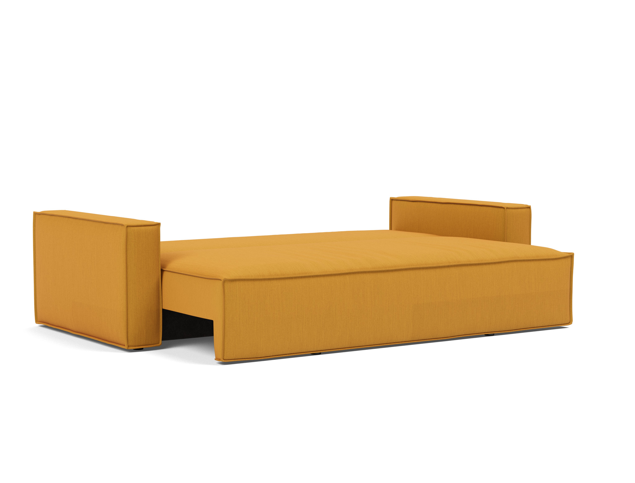 Schlafsofa Newilla Flachgewebe Elegance 507-Burned-Curry