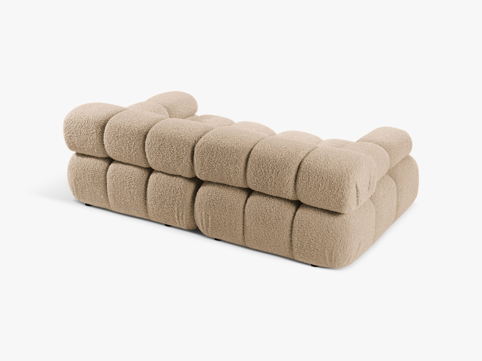 Micadoni Modulares Sofa Bellis 2-Sitzer Boucle Rolf Sand