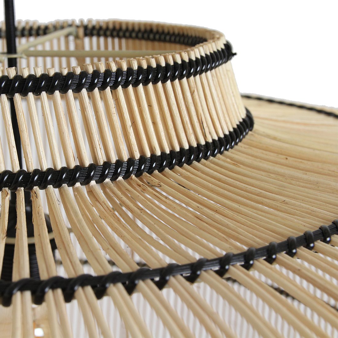 Raw Materials Pendelleuchte Stella Rattan