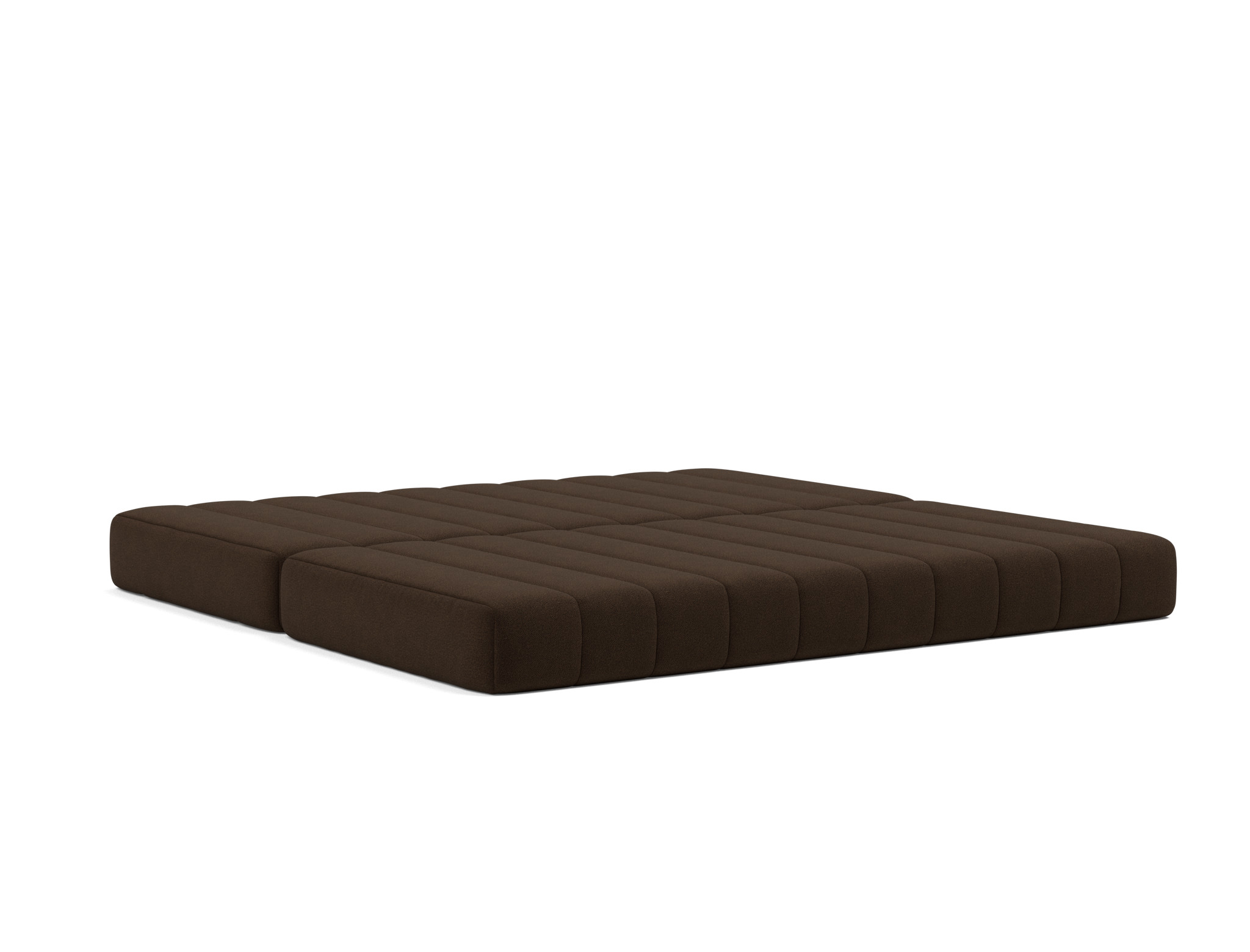 Schlafsofa CozyPad Strukturierter Stoff Taura 358-Chocco