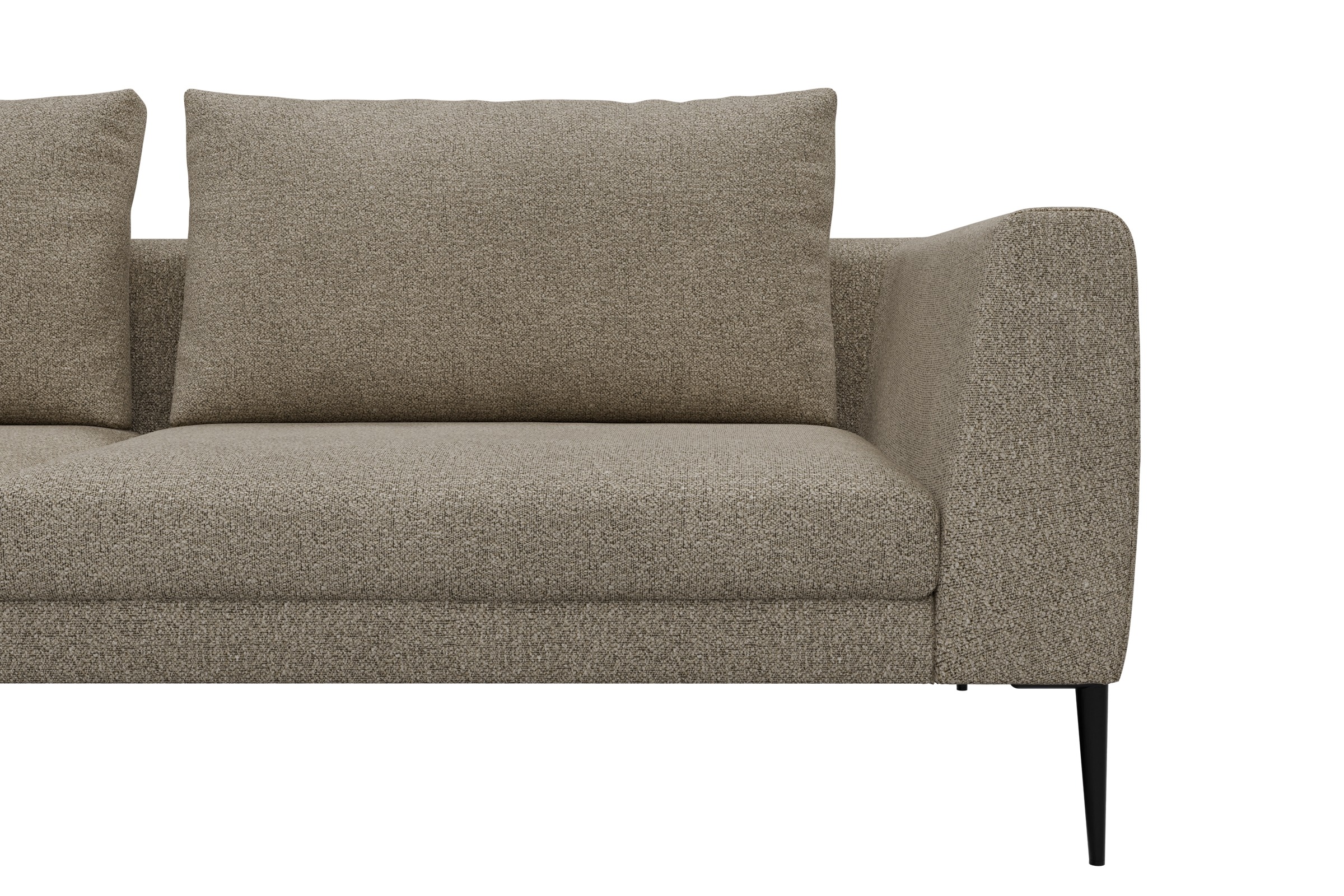 Sofa Paul 2-Sitzer Boucle-Beige