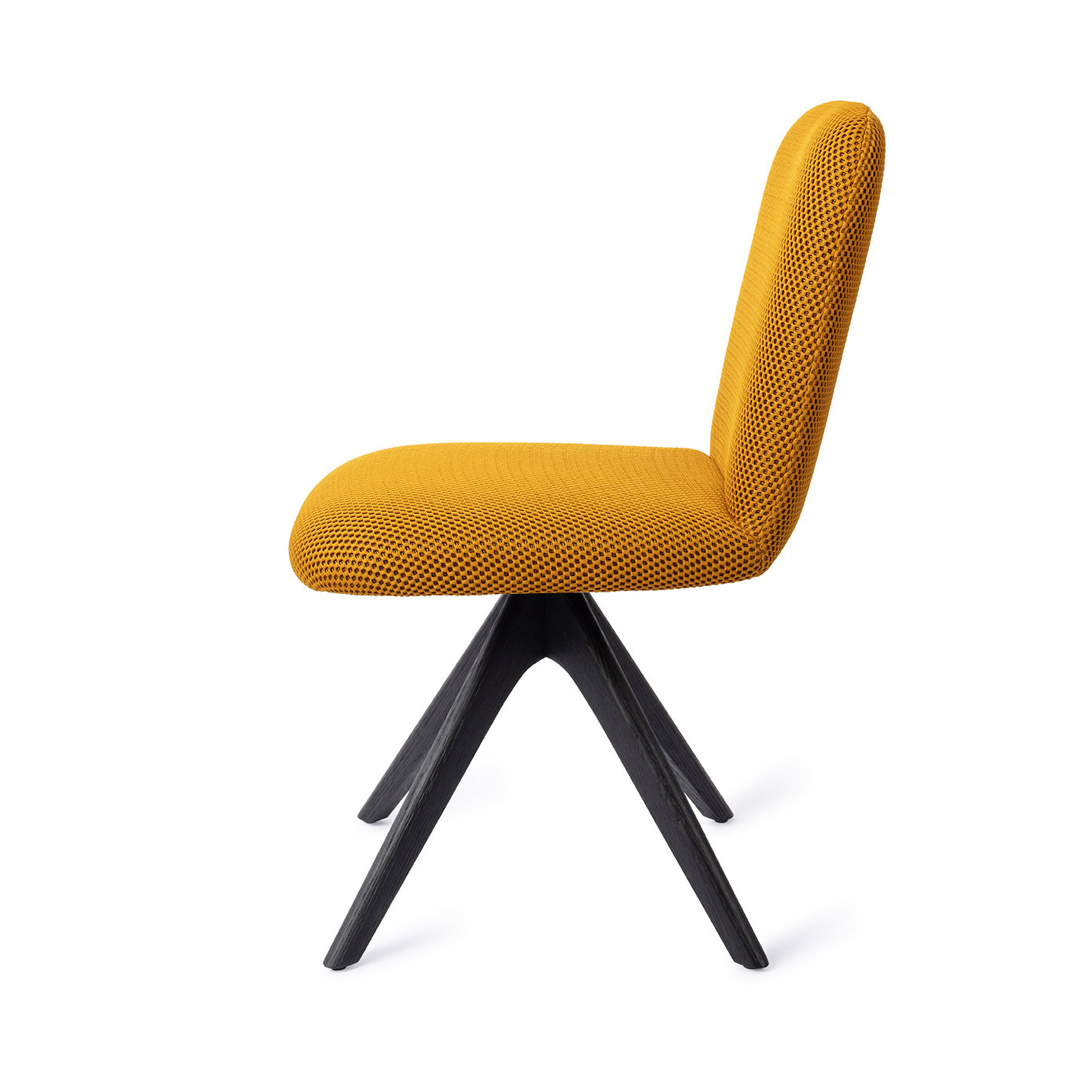 Jesper Home Esszimmerstuhl Taiwa Groovy Garam Revolve Eiche Schwarz