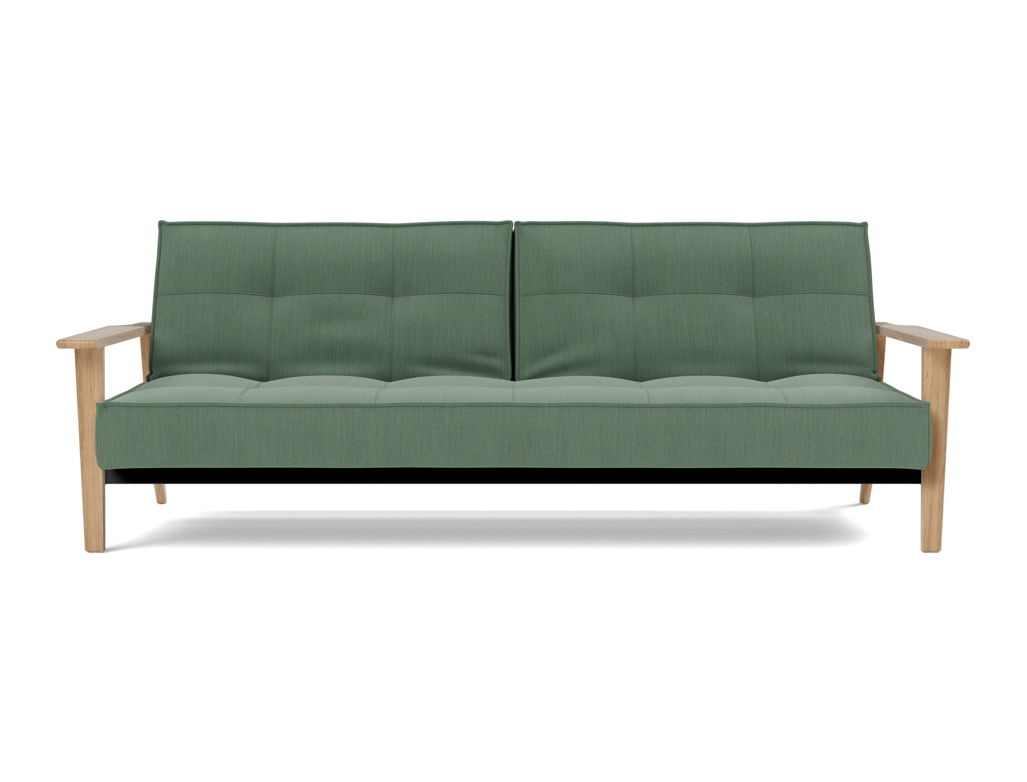 Schlafsofa Splitback Frej Flachgewebe Elegance 518-Green