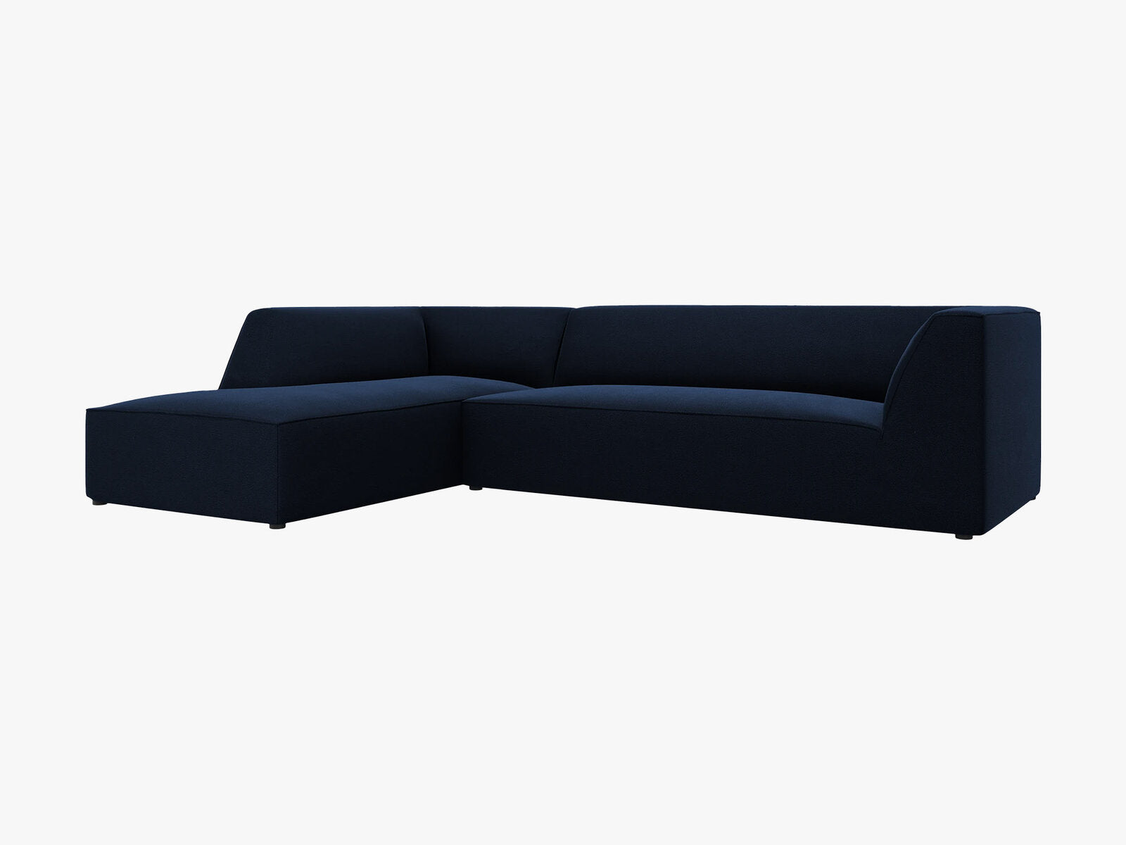 Micadoni 4-Sitzer Modular Sofa Ruby Links Samt Salvador Königsblau
