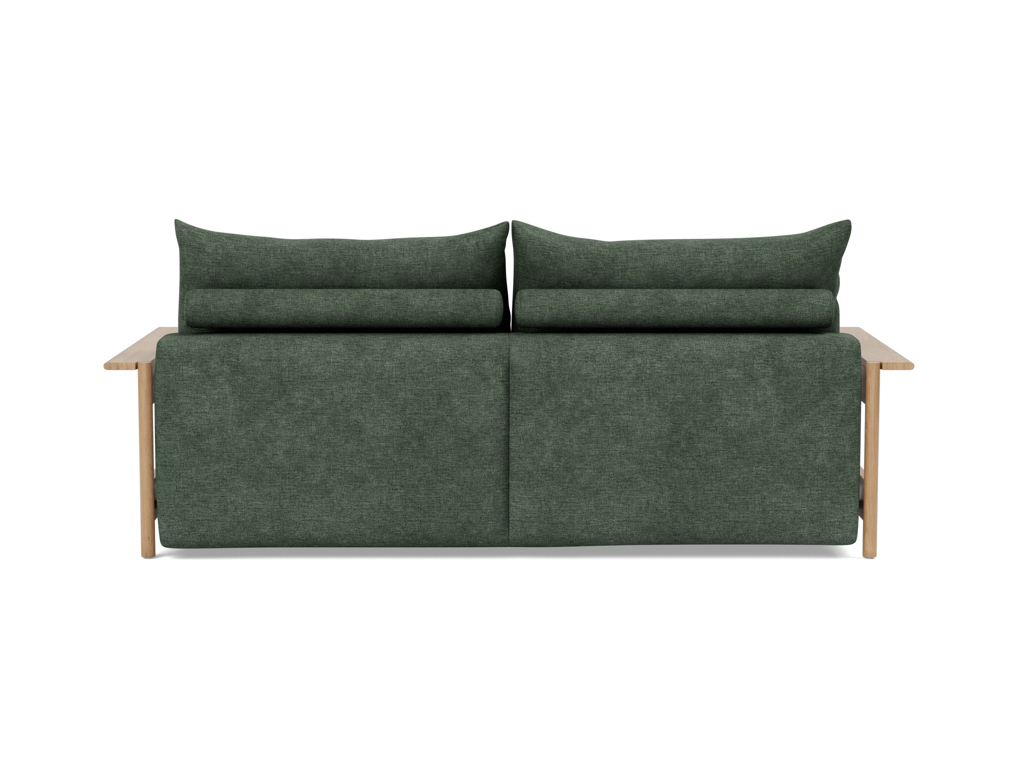 Schlafsofa Malloy Wood Flachgewebe Avella 281-Pine-Green