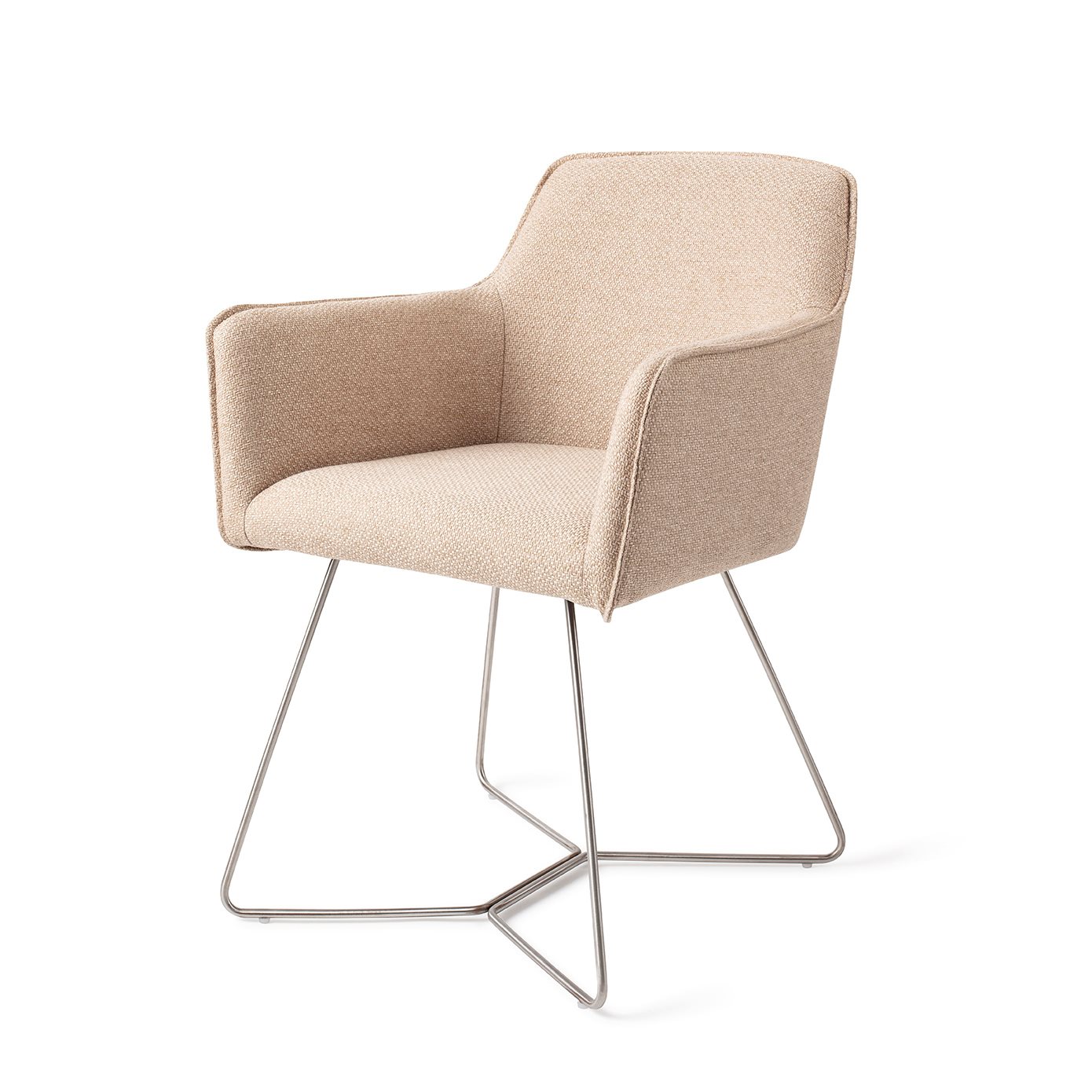 Jesper Home Esszimmerstuhl Hofu Wild-Walnut Beehive Stahl