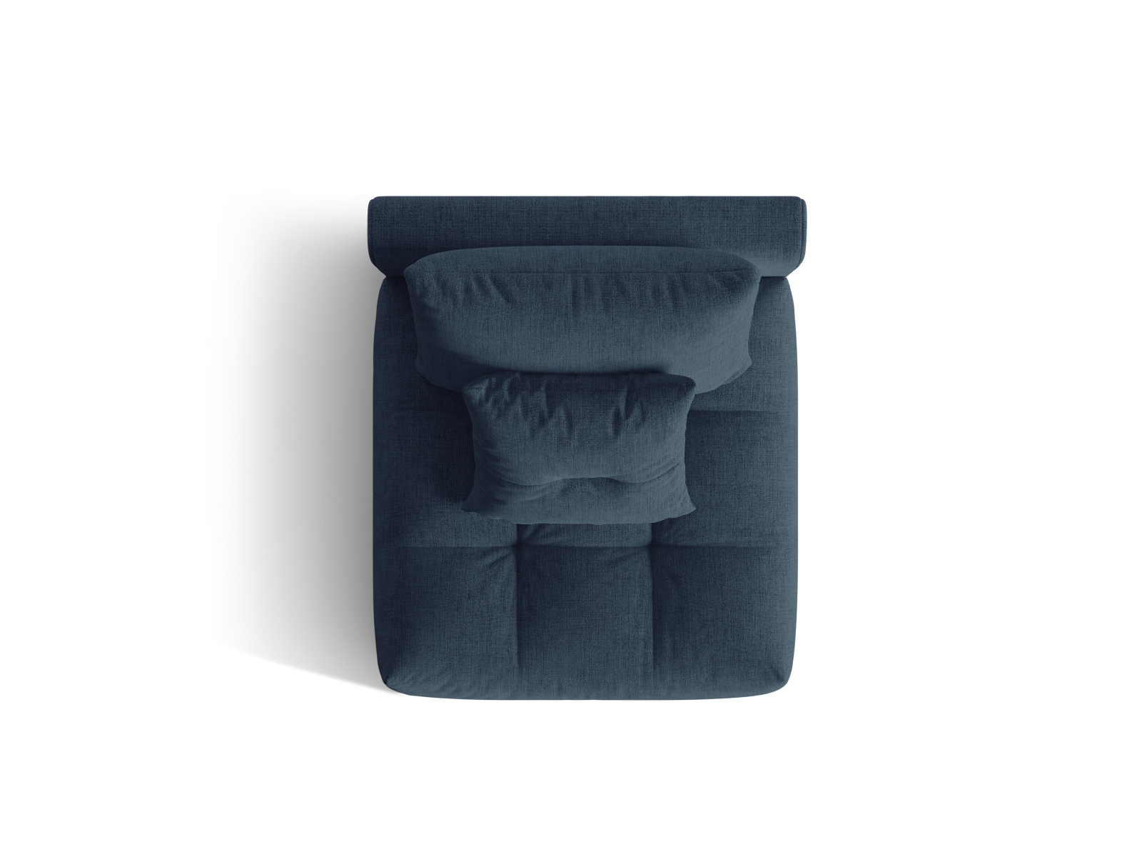 Micadoni Armloses Modul Bloom Strukturierter Stoff City Dunkelblau