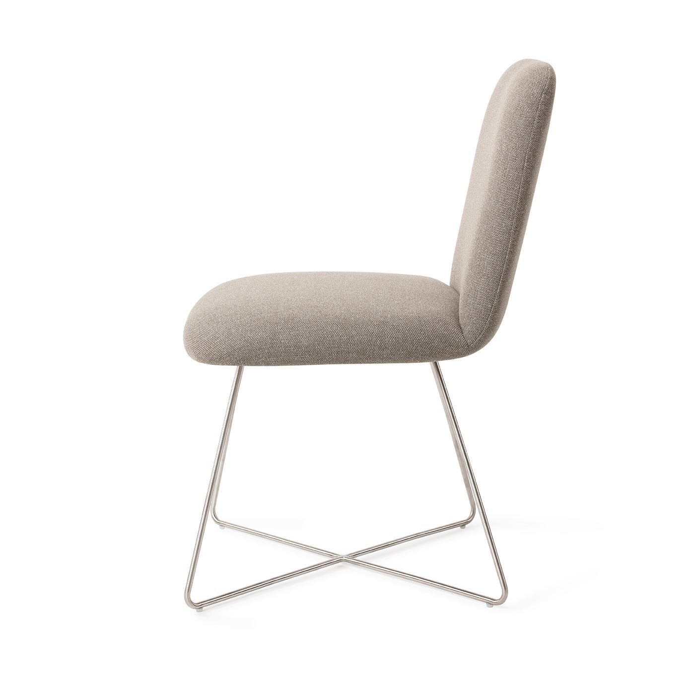 Jesper Home Esszimmerstuhl Taiwa Foggy-Fusion Cross Stahl