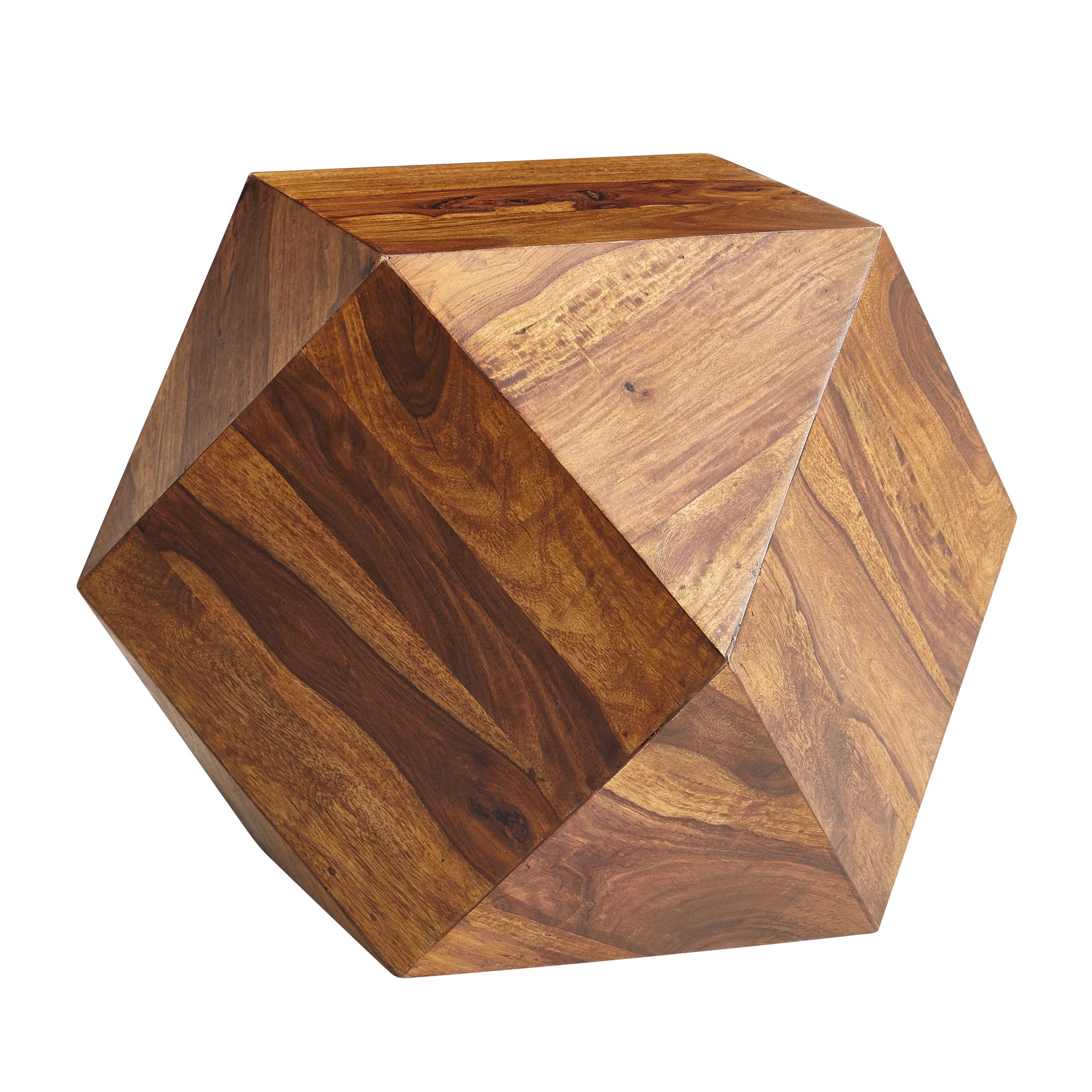 Couchtisch Vestby Massivholz Braun 57 × 57 × 42,5 cm