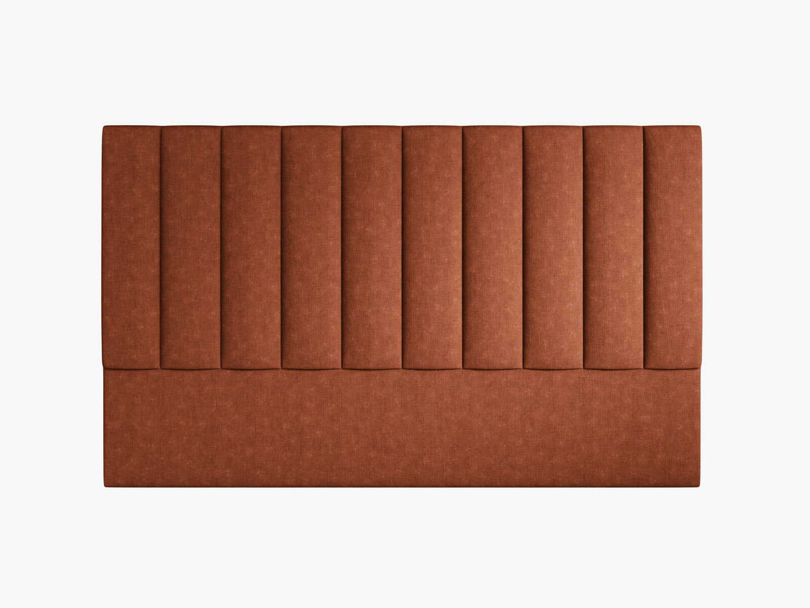 Micadoni Marl Polster-Kopfteil Strukturierter Stoff Liberty Ziegel 200x120