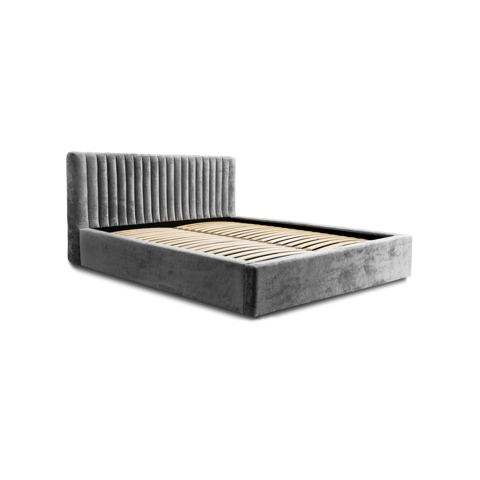 Polsterbett Velo-I Chenille 160x200 mit Holzrahmen Perfect Harmony 85