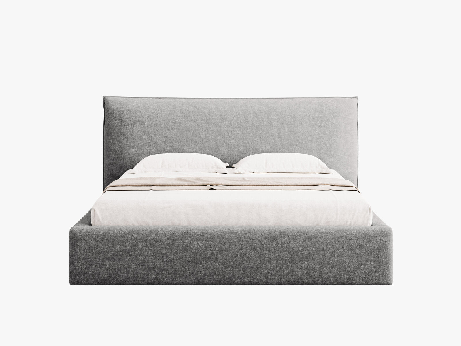 Micadoni Bett Kaelle Chenille Perfect Harmony Silber