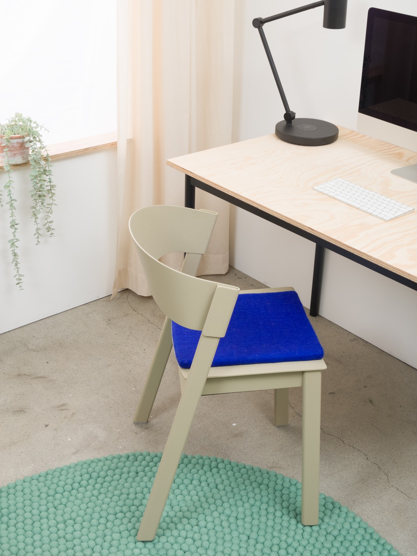 myfelt Isa - Flache Sitzauflage quadratisch