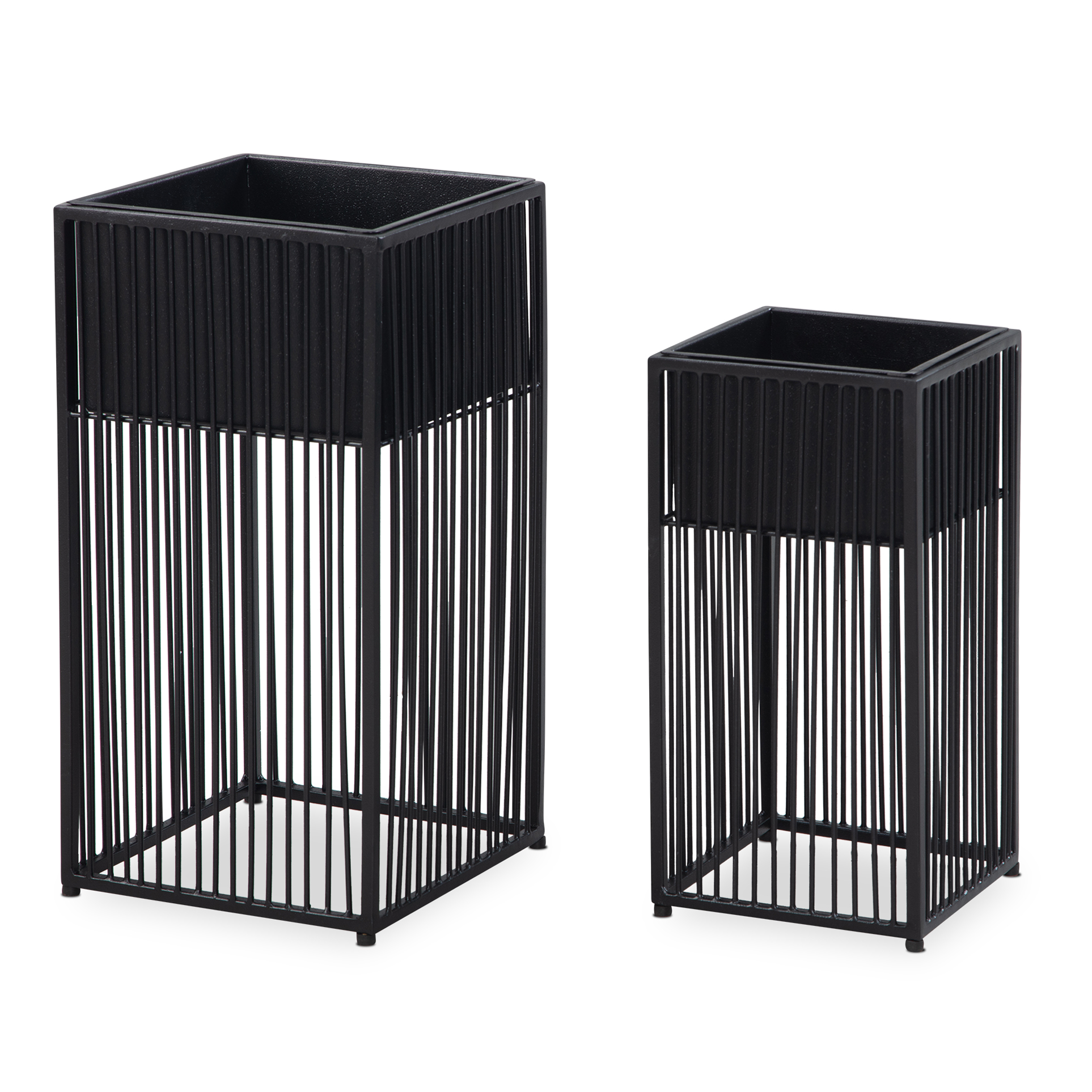 Blumentopf Birtavarre Schwarz