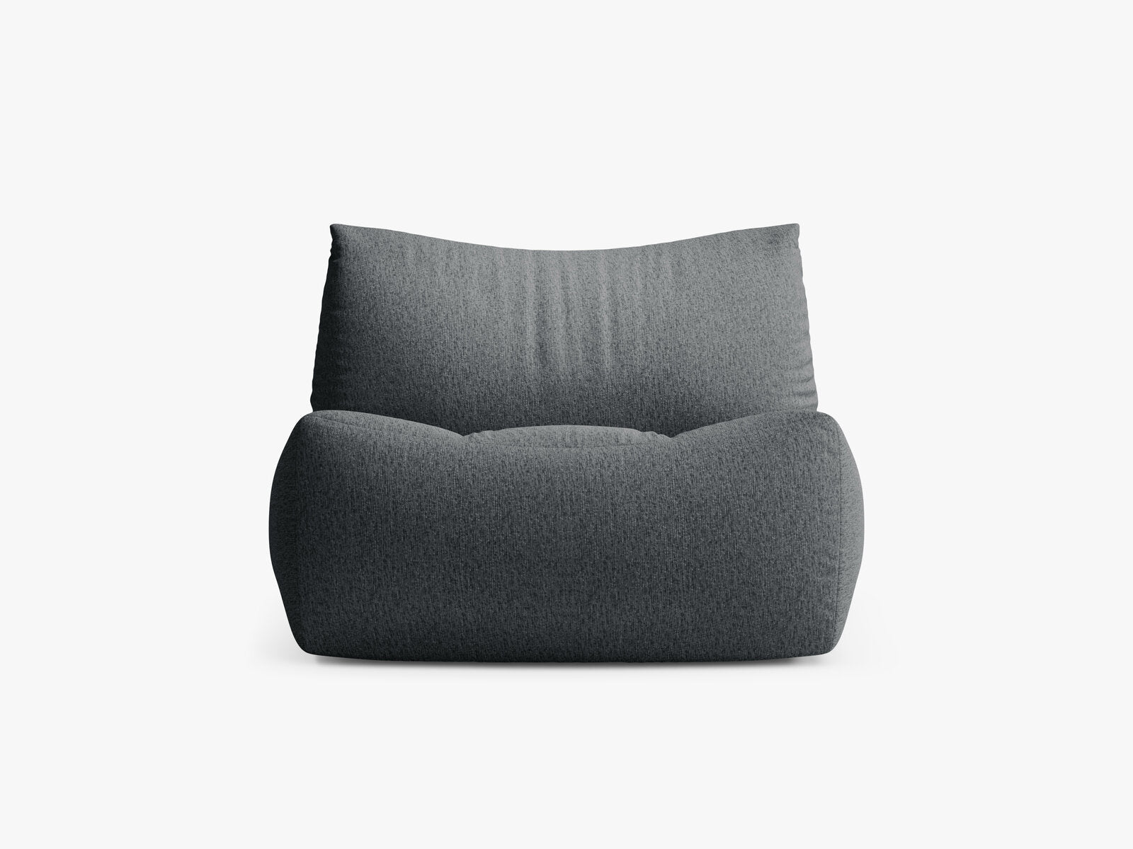 Micadoni Sessel Tove Chenille Perfect Harmony Dunkelgrau