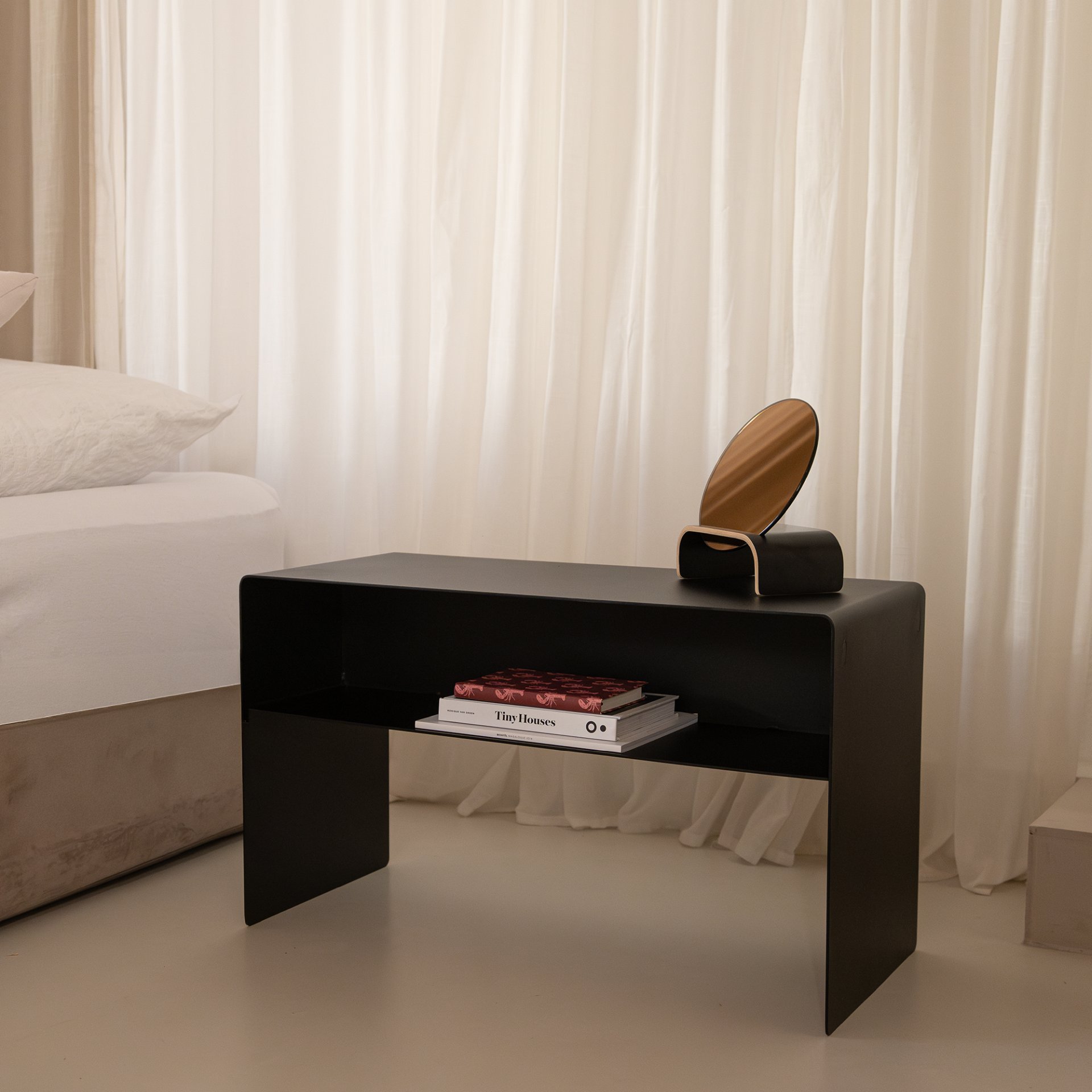 Spinder Design Beistelltisch Slide High Schwarz