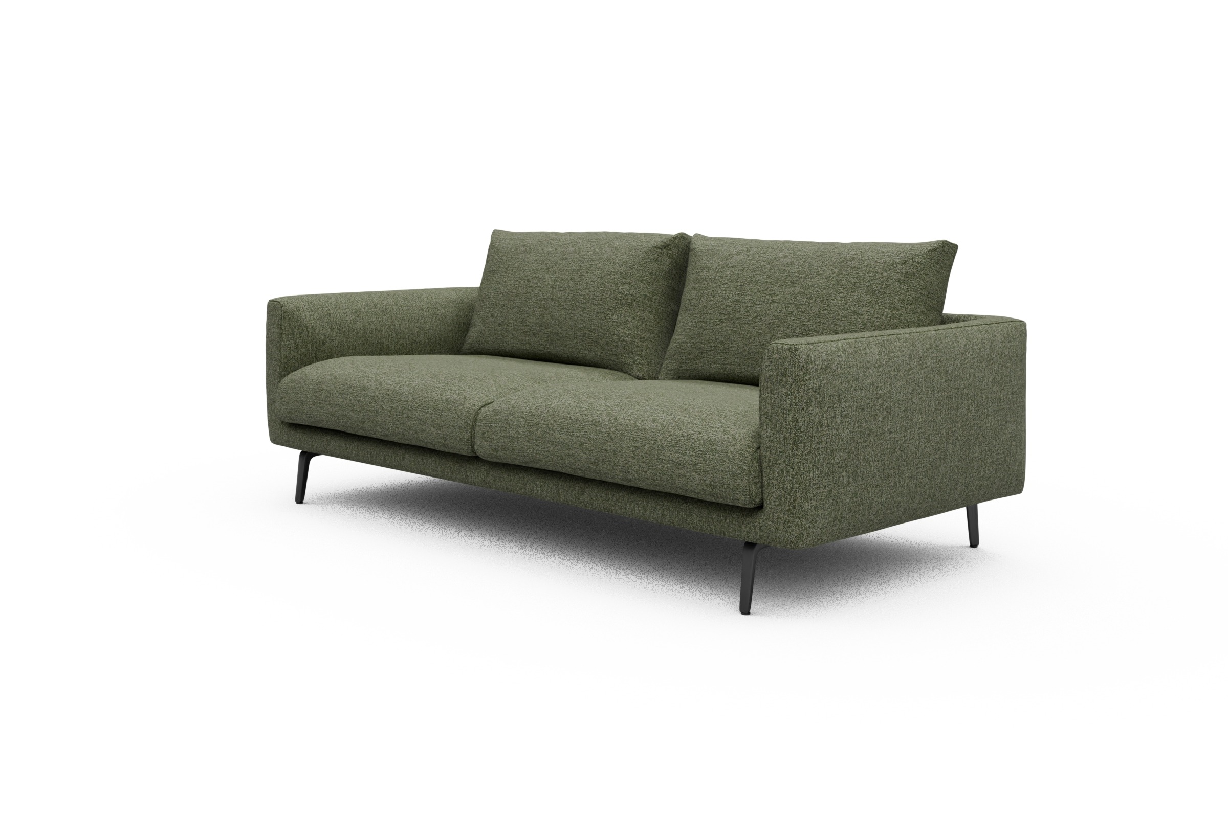Sofa Karl 3-Sitzer Carreno-Vivid-Green