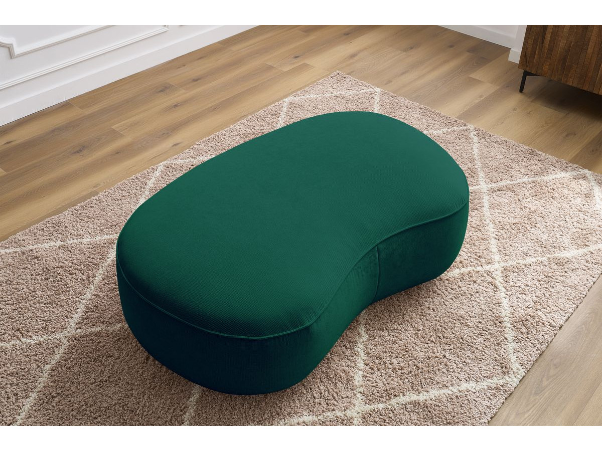Bobochic Saint-germain Pouf Strukturstoff Grün