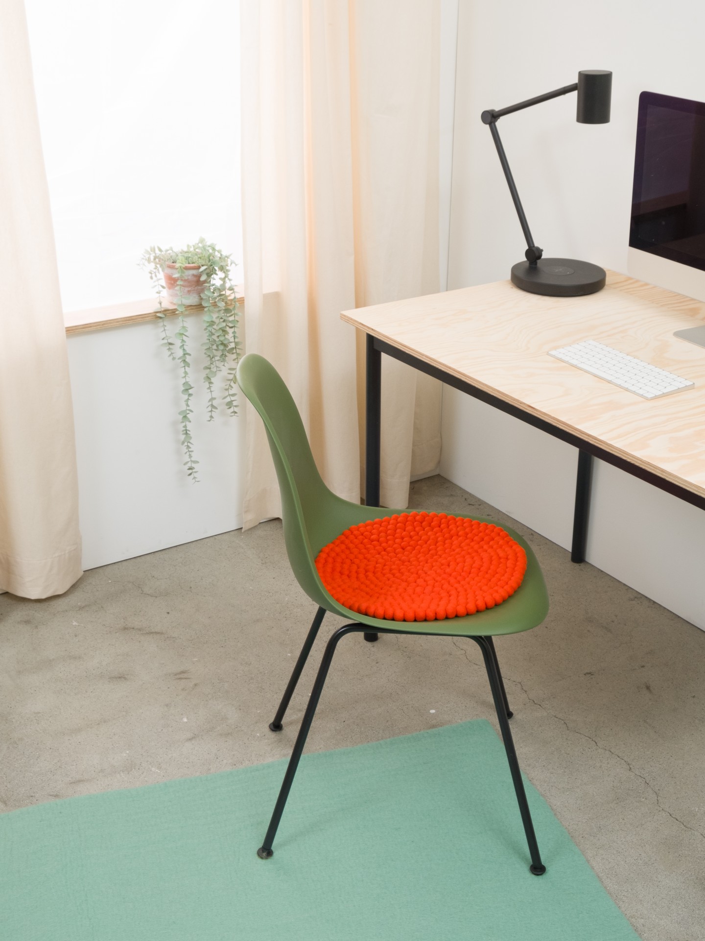 myfelt Mats - Filzkugel Sitzauflage rund